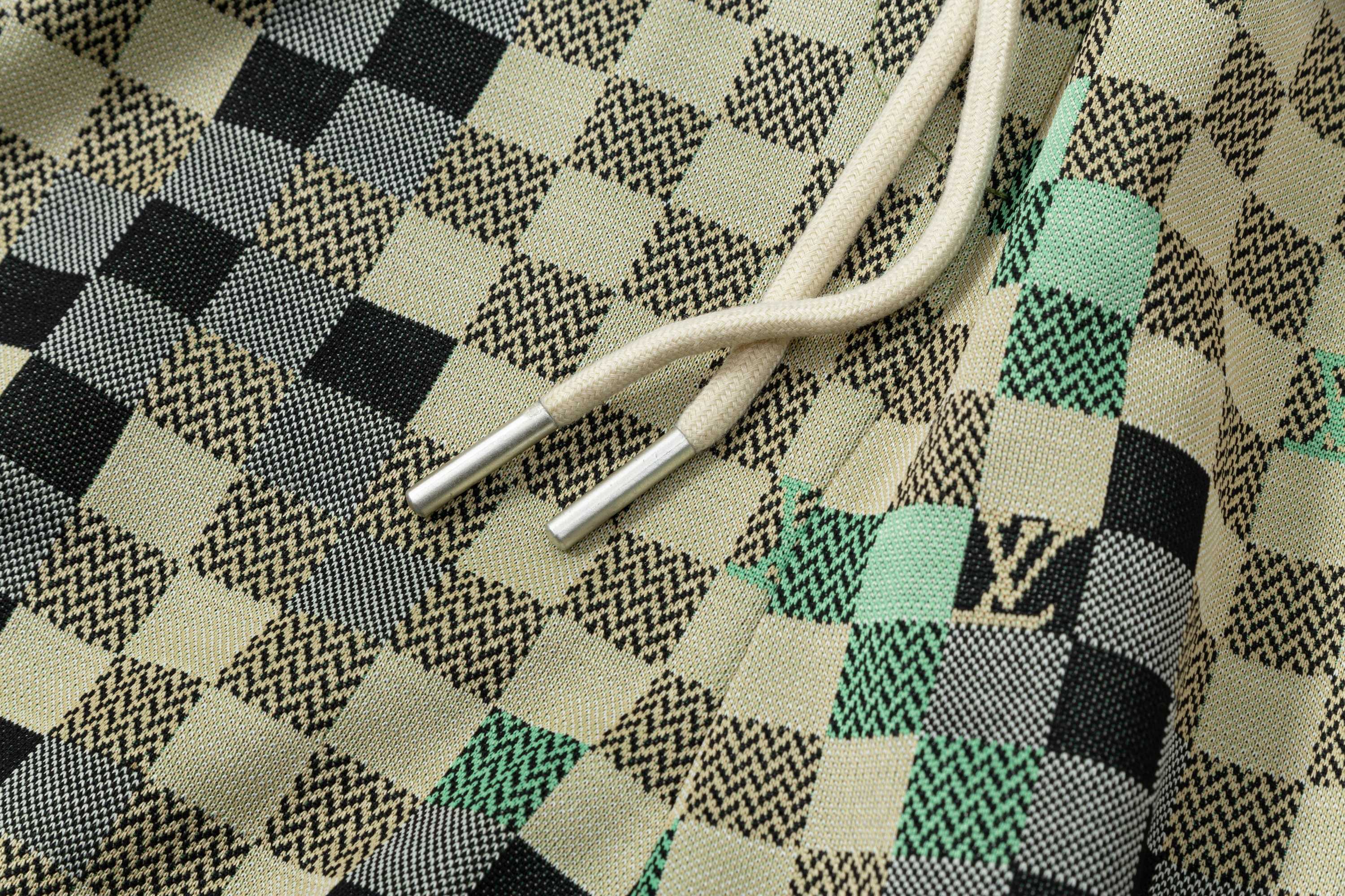 LV Louis Vuitton 2025 Spring/Summer Bouquet Shorts in High-Density Knit – Gold Details. - 图片 7