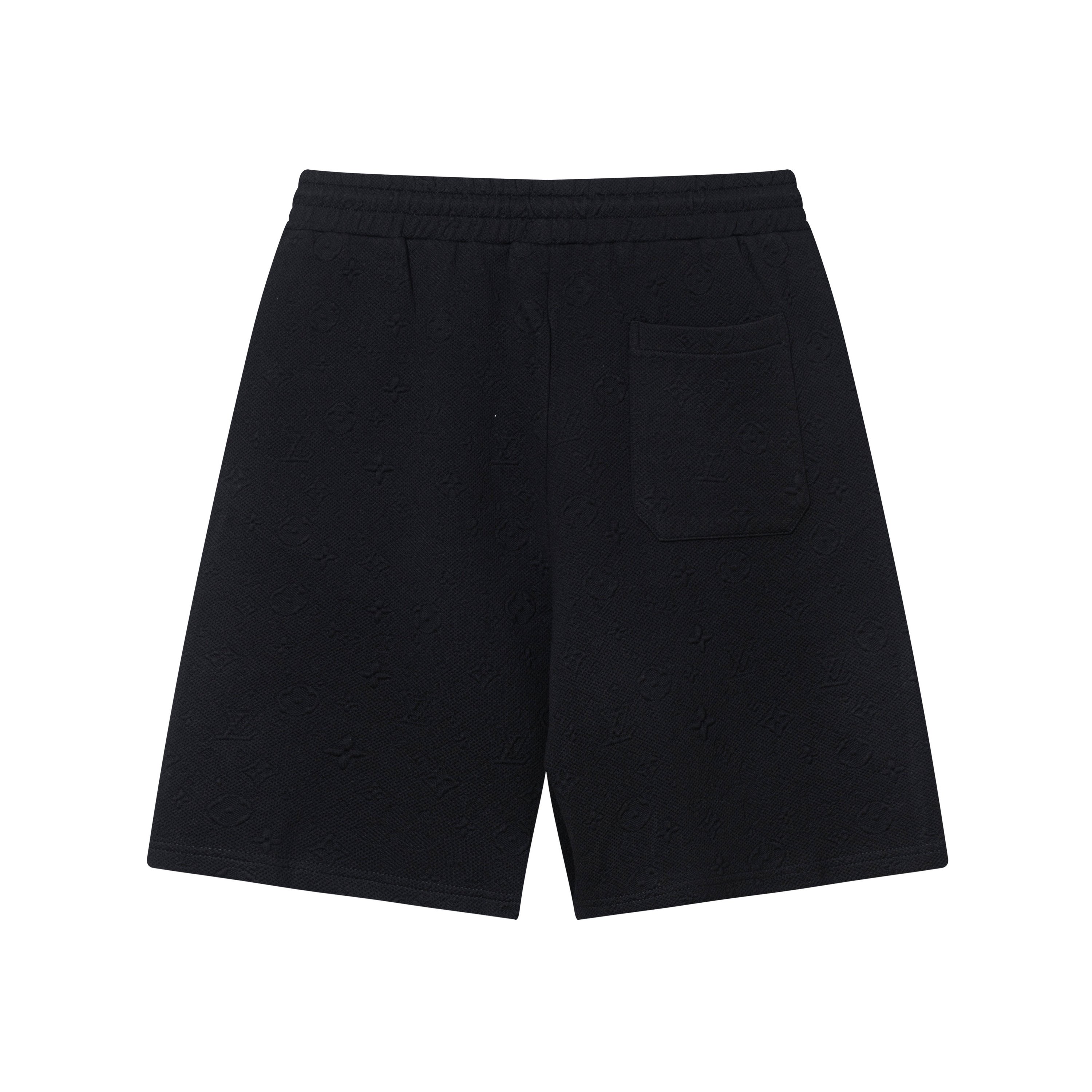 LV Louis Vuitton 2025 Spring/Summer Bouquet Shorts in White-Black, Tailored Luxury Fashion. - 图片 2