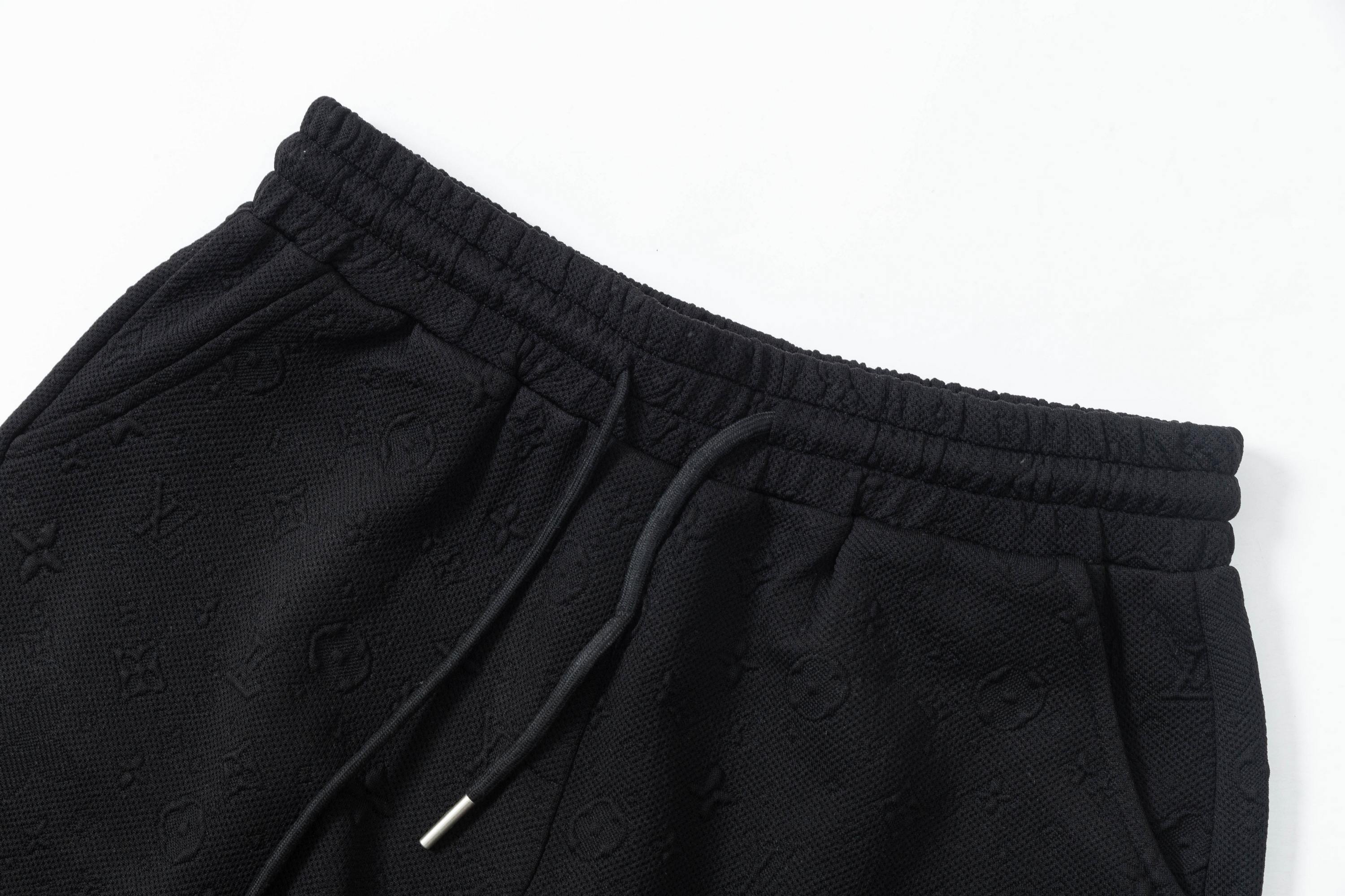 LV Louis Vuitton 2025 Spring/Summer Bouquet Shorts in White-Black, Tailored Luxury Fashion. - 图片 3