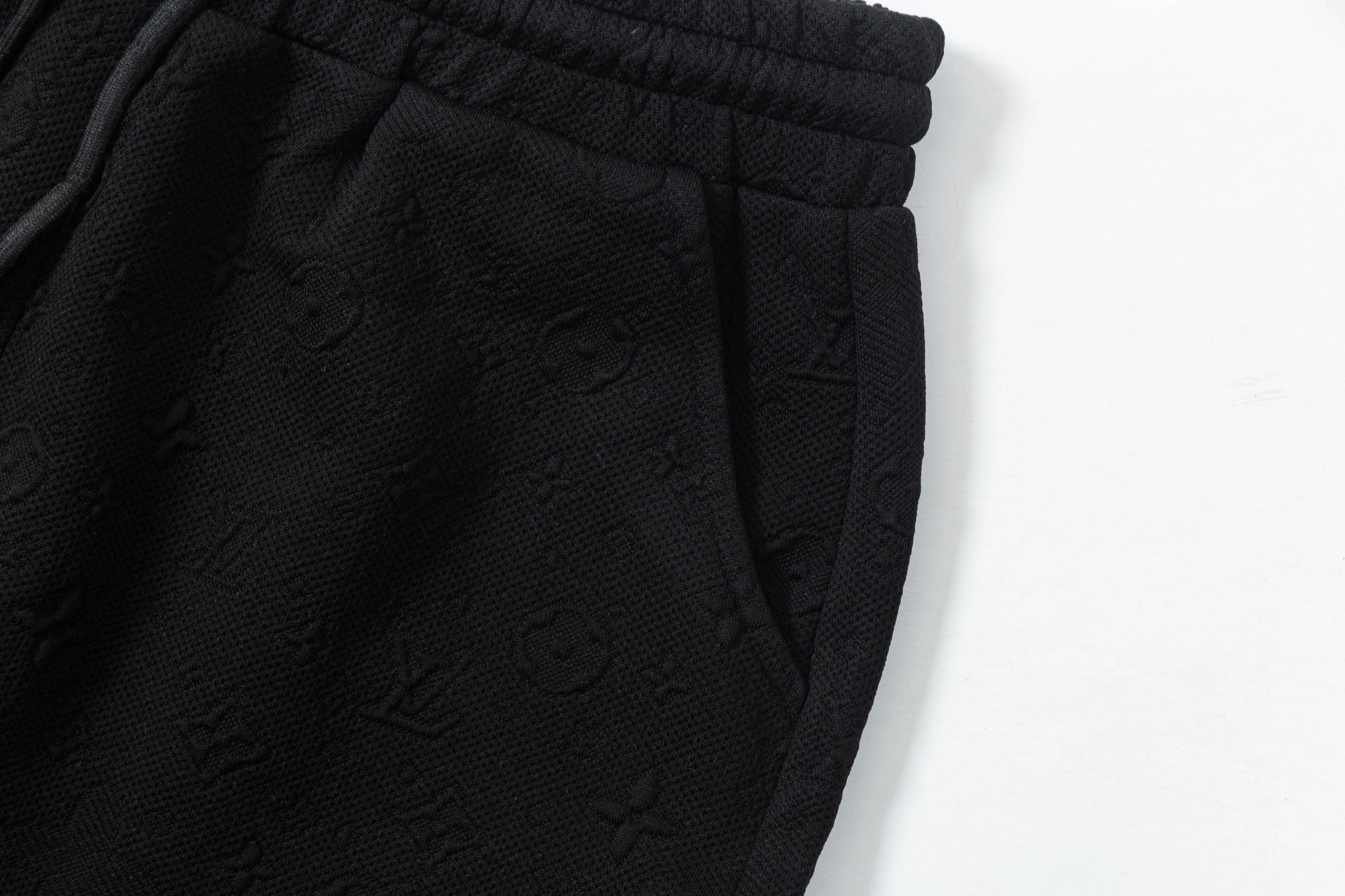 LV Louis Vuitton 2025 Spring/Summer Bouquet Shorts in White-Black, Tailored Luxury Fashion. - 图片 5