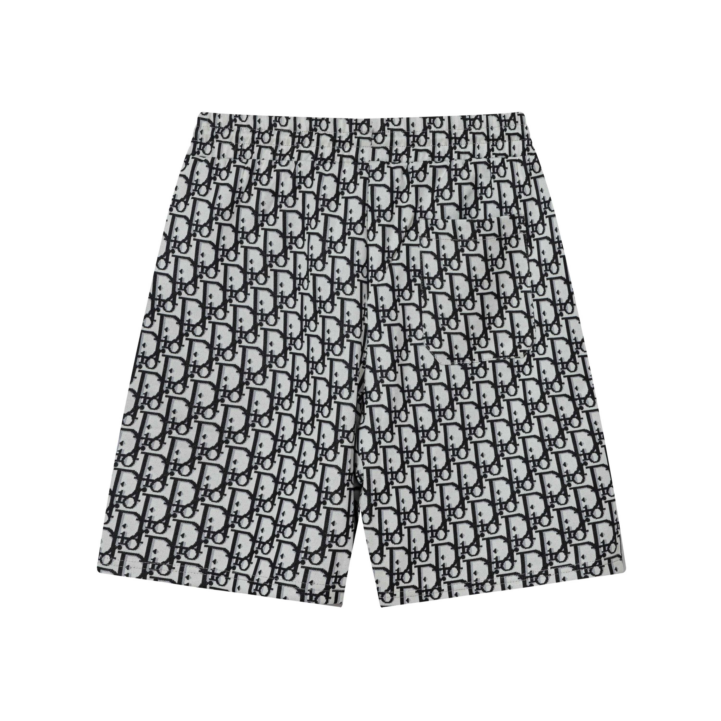 “Dior 2025 Spring Summer Knitting Shorts: High-Density Process, Gold Ropes, Stylish Comfort” - 图片 2