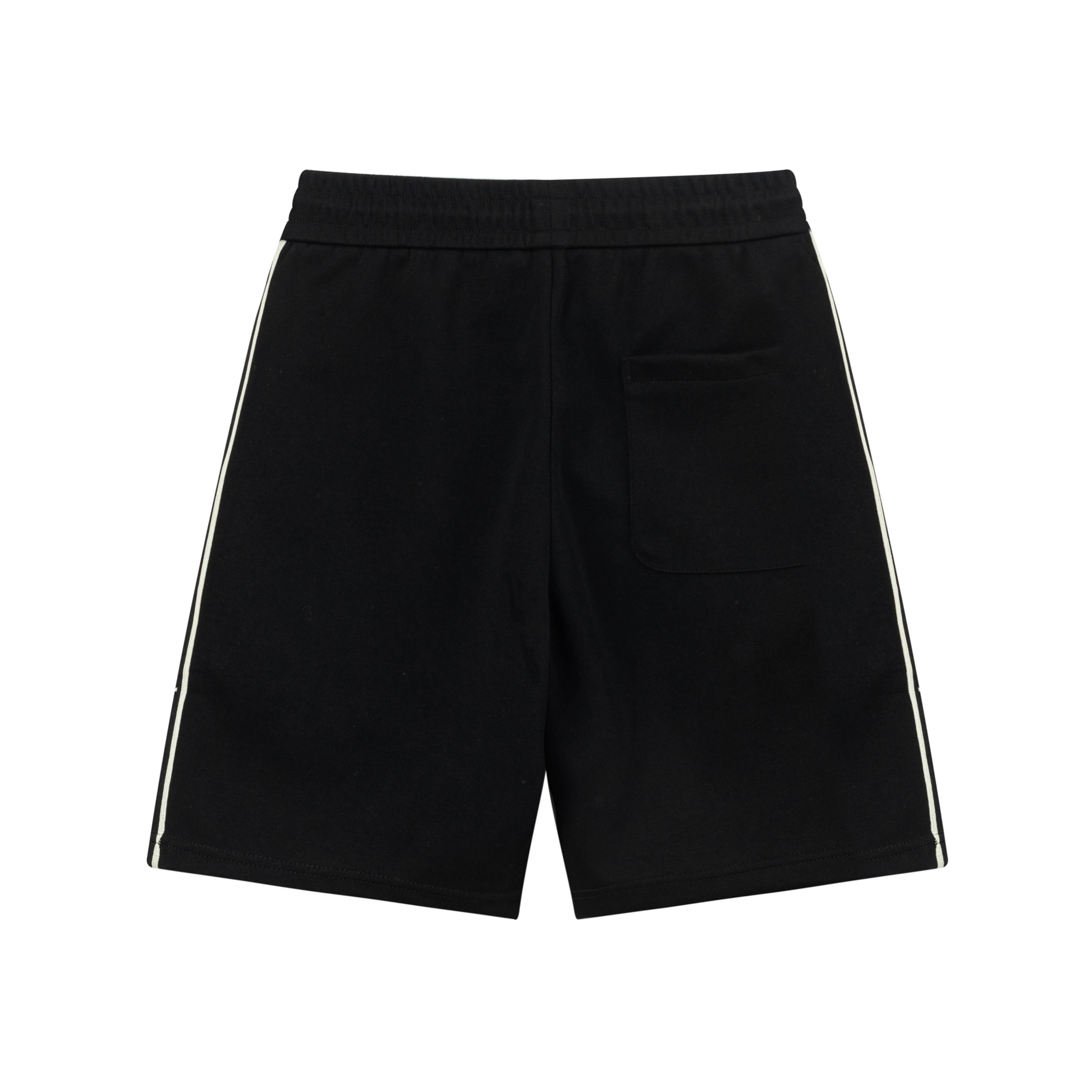 New Knitting Shorts 2025: Custom Fabric, Embroidered Logo, Stylish Design, Black, M-4XL. - 图片 2