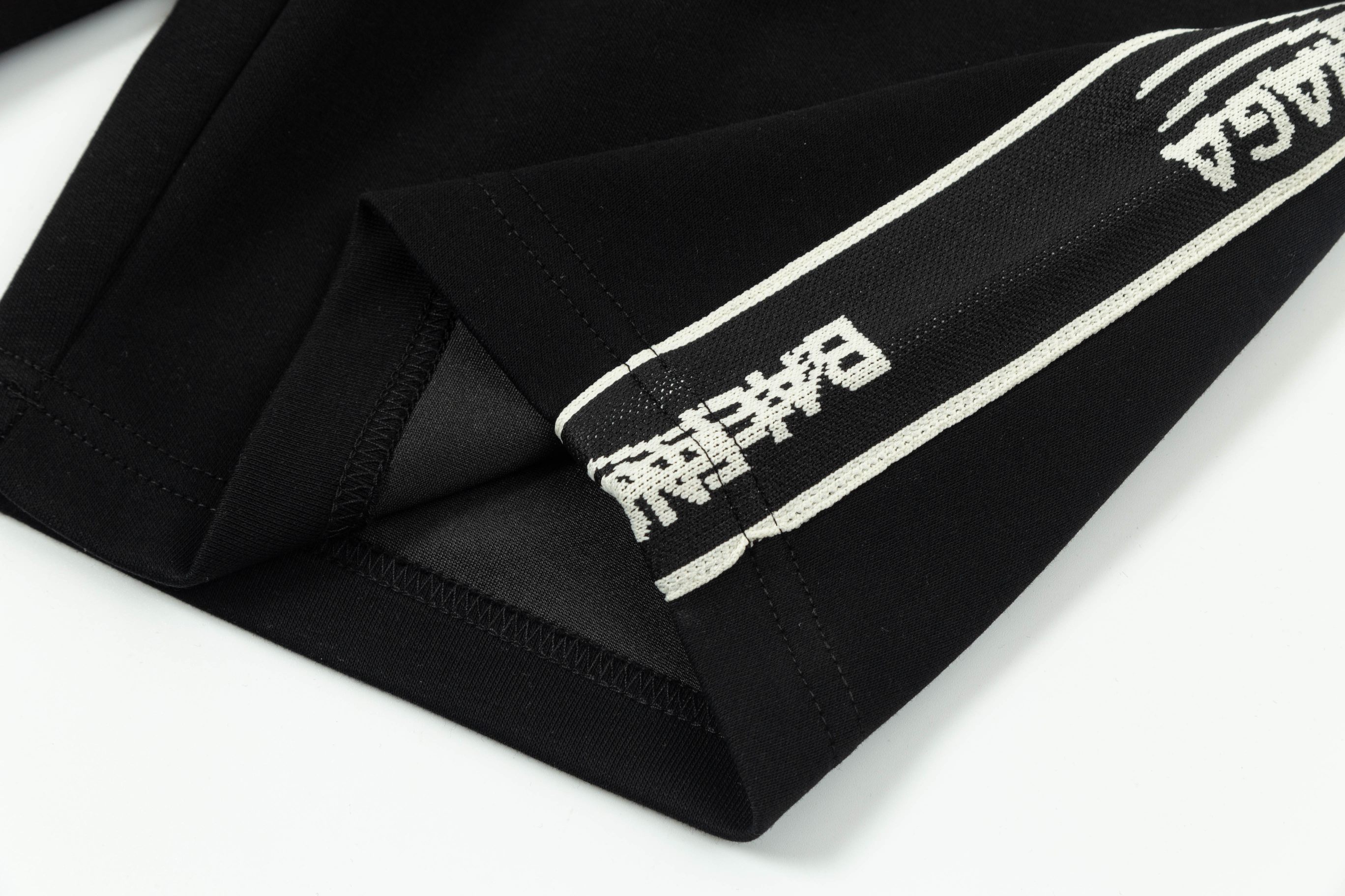 New Knitting Shorts 2025: Custom Fabric, Embroidered Logo, Stylish Design, Black, M-4XL. - 图片 7