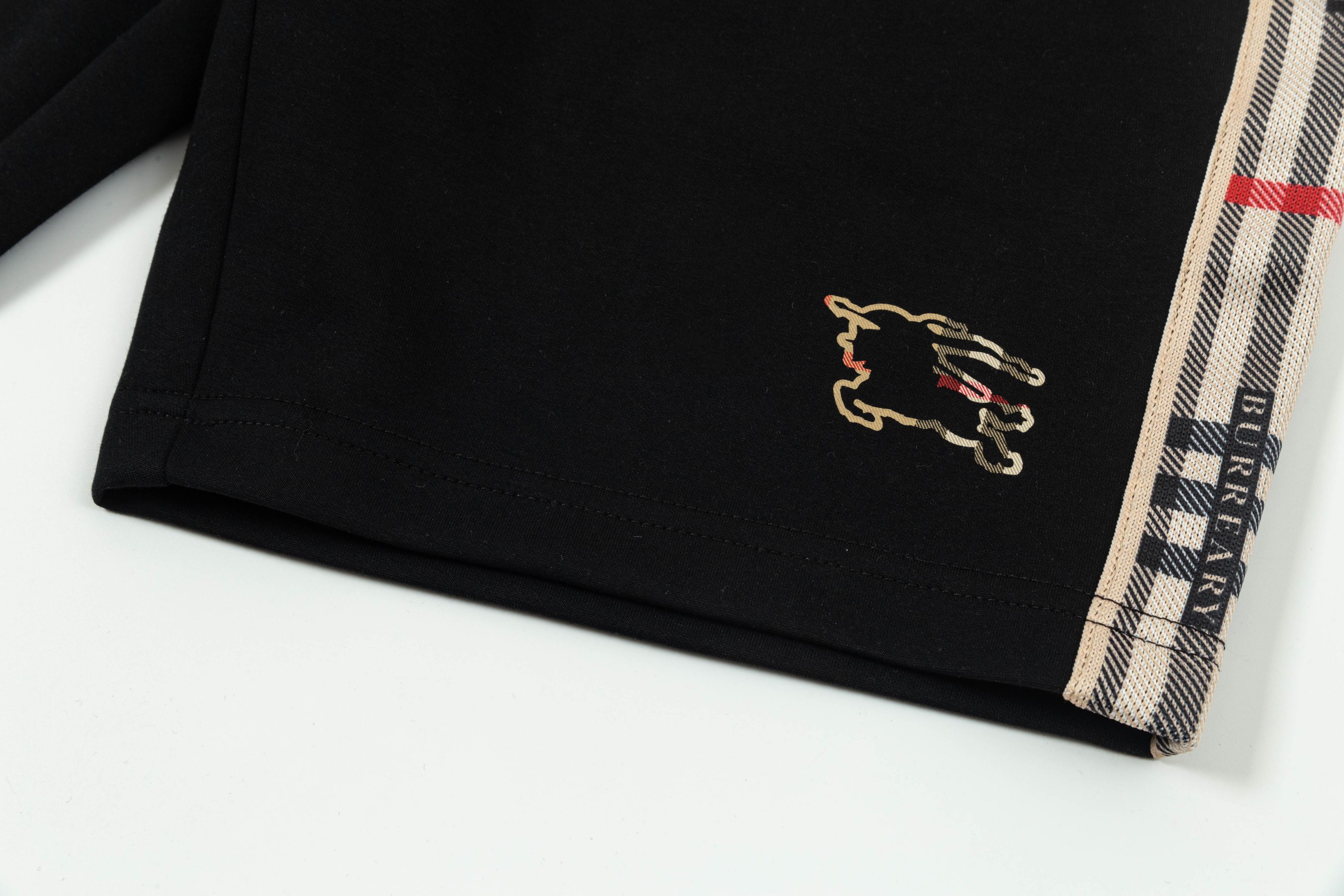 “New Pablo Burberry Knitting Shorts with Custom Logo and Strong Crotch” - 图片 7
