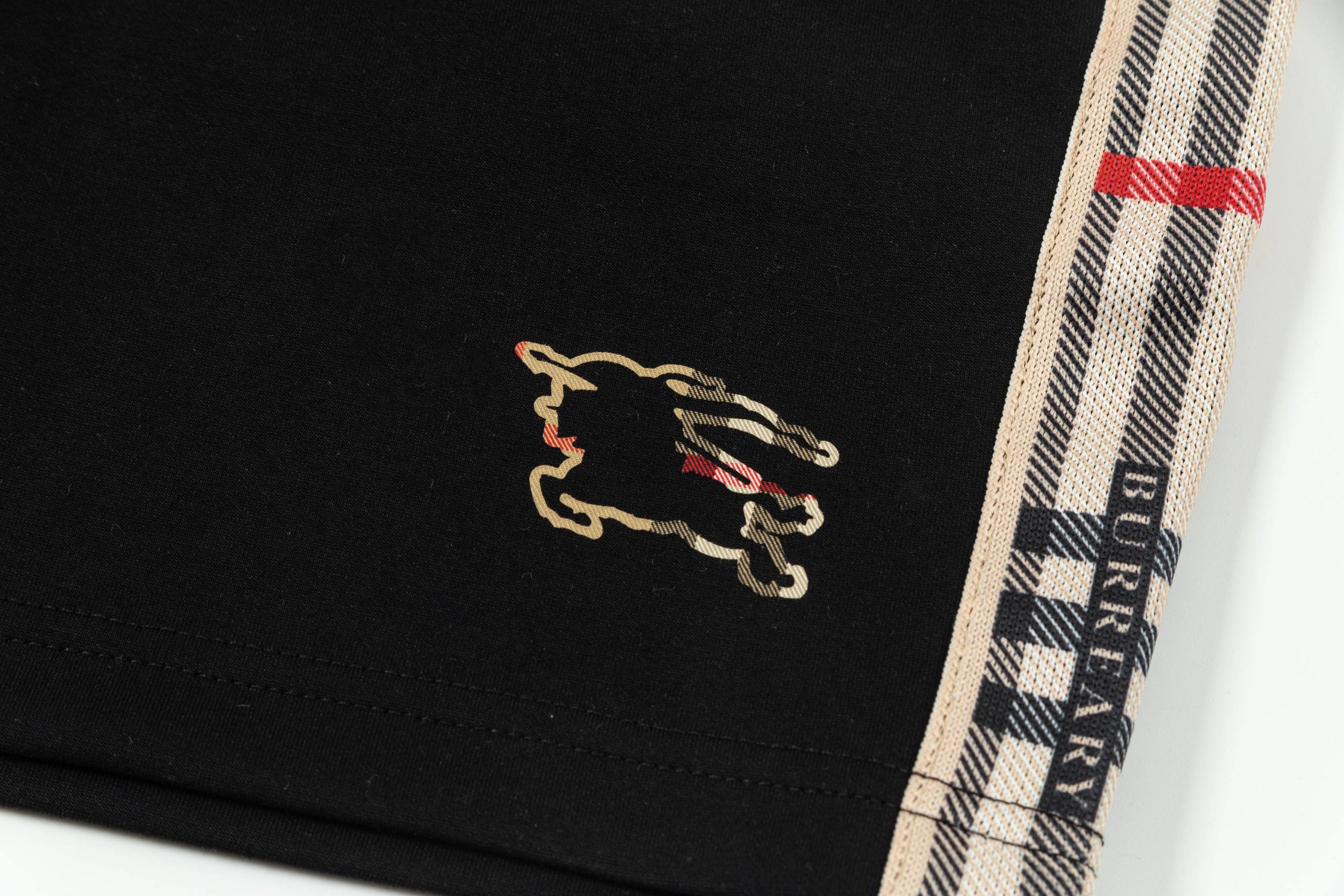 “New Pablo Burberry Knitting Shorts with Custom Logo and Strong Crotch” - 图片 5