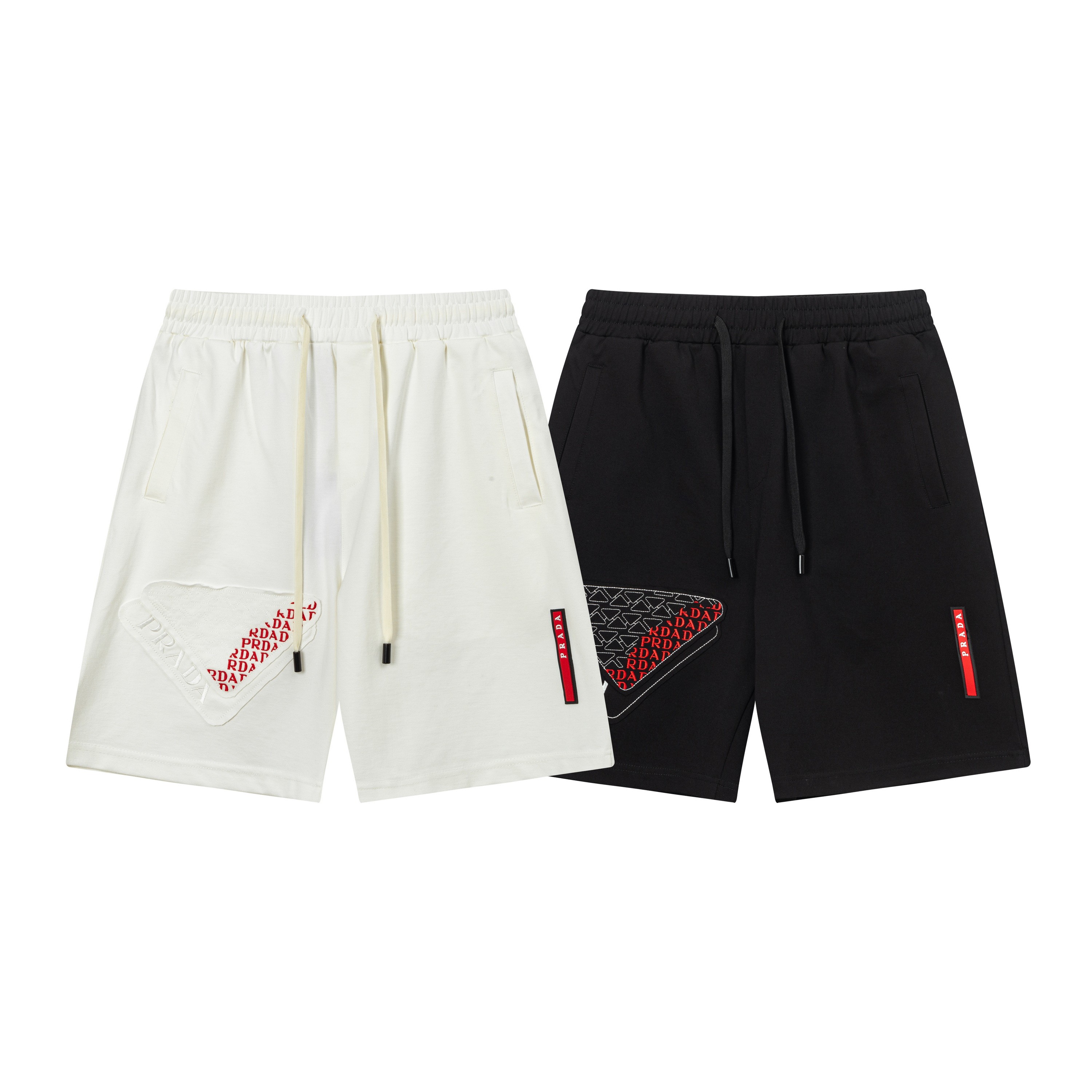 2025 Prada New Knitting Shorts with Custom Fabric and Embroidered Logo - 图片 9