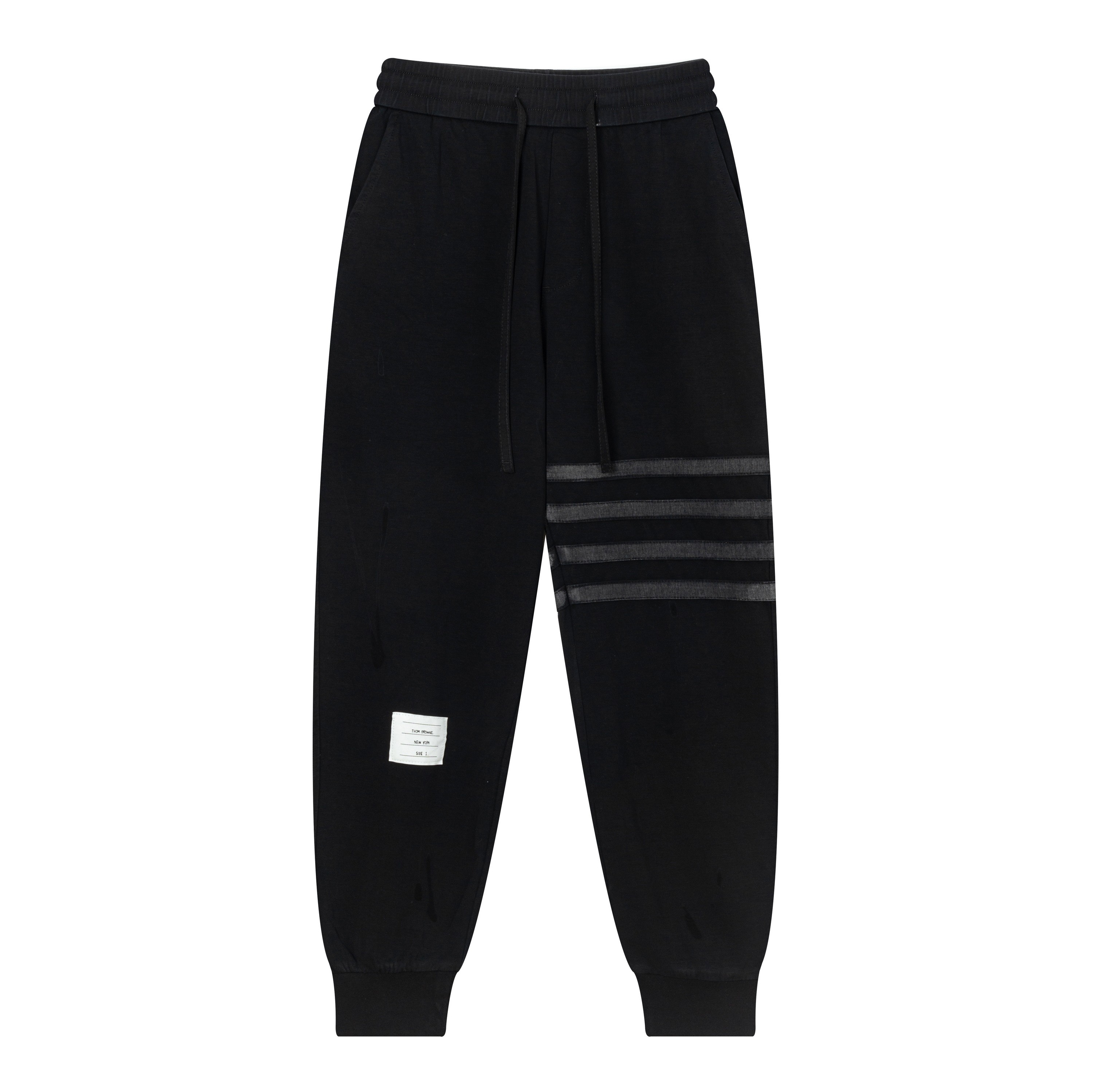 High-end Leisure Pants with Classic Logo Embroidery and High-Quality Design Concept - 图片 1