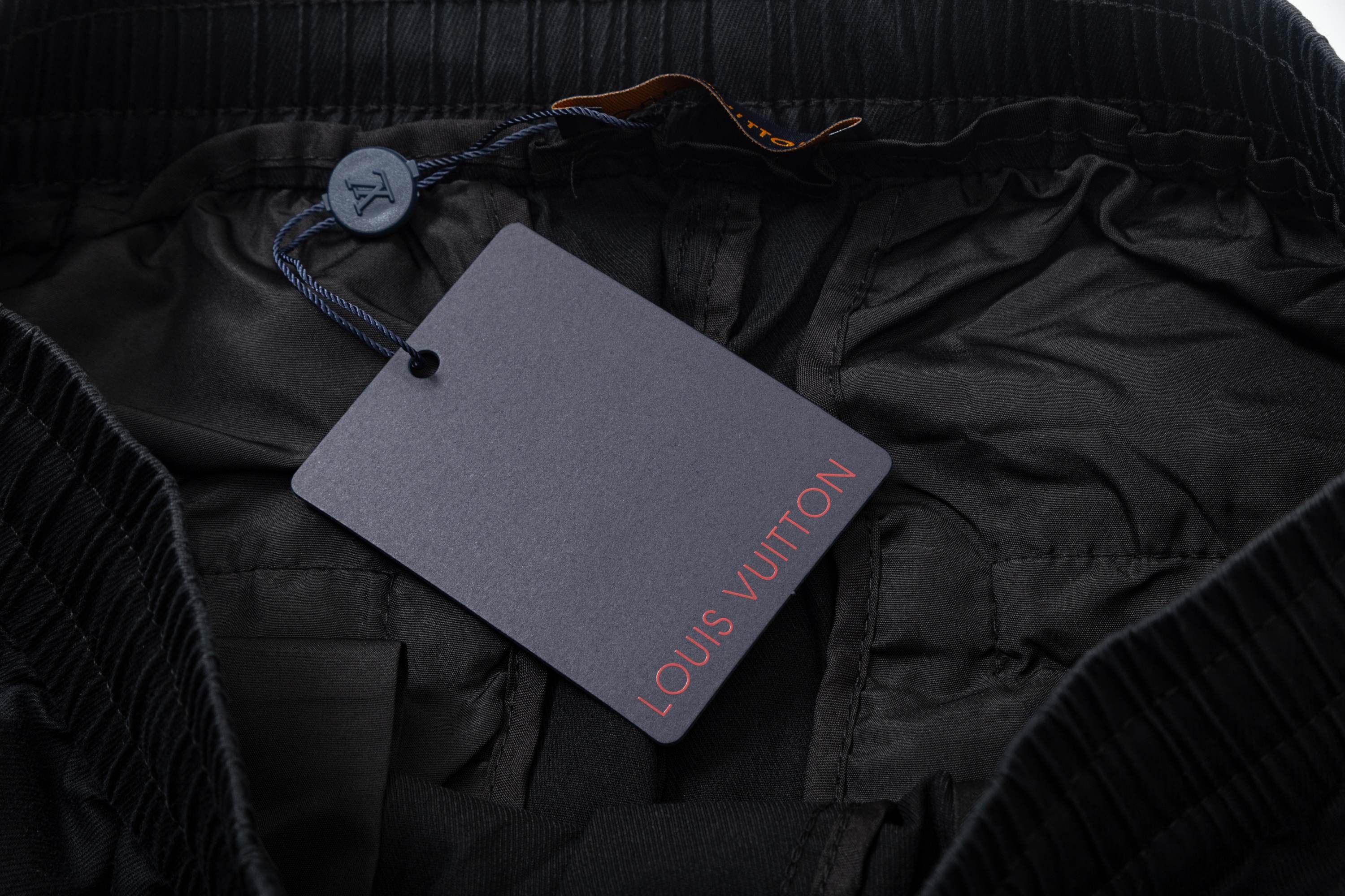 High-end LV Recreational Pants: Classic Logo, High Quality, Comfortable, Black, M-4XL. - 图片 8