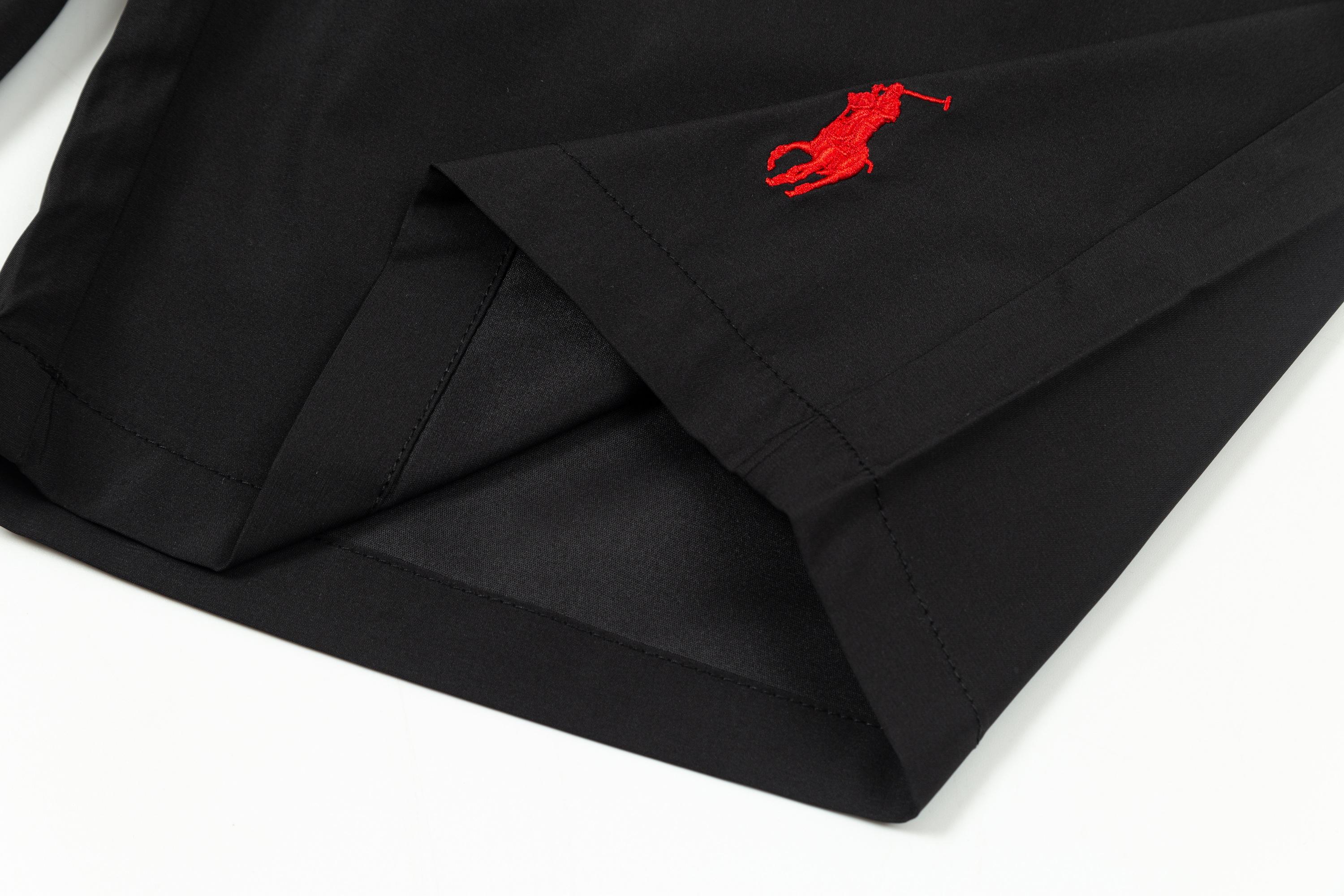 Custom Fast-Dry Beach Shorts with Logo Embroidery in Various Colors and Sizes - 图片 6
