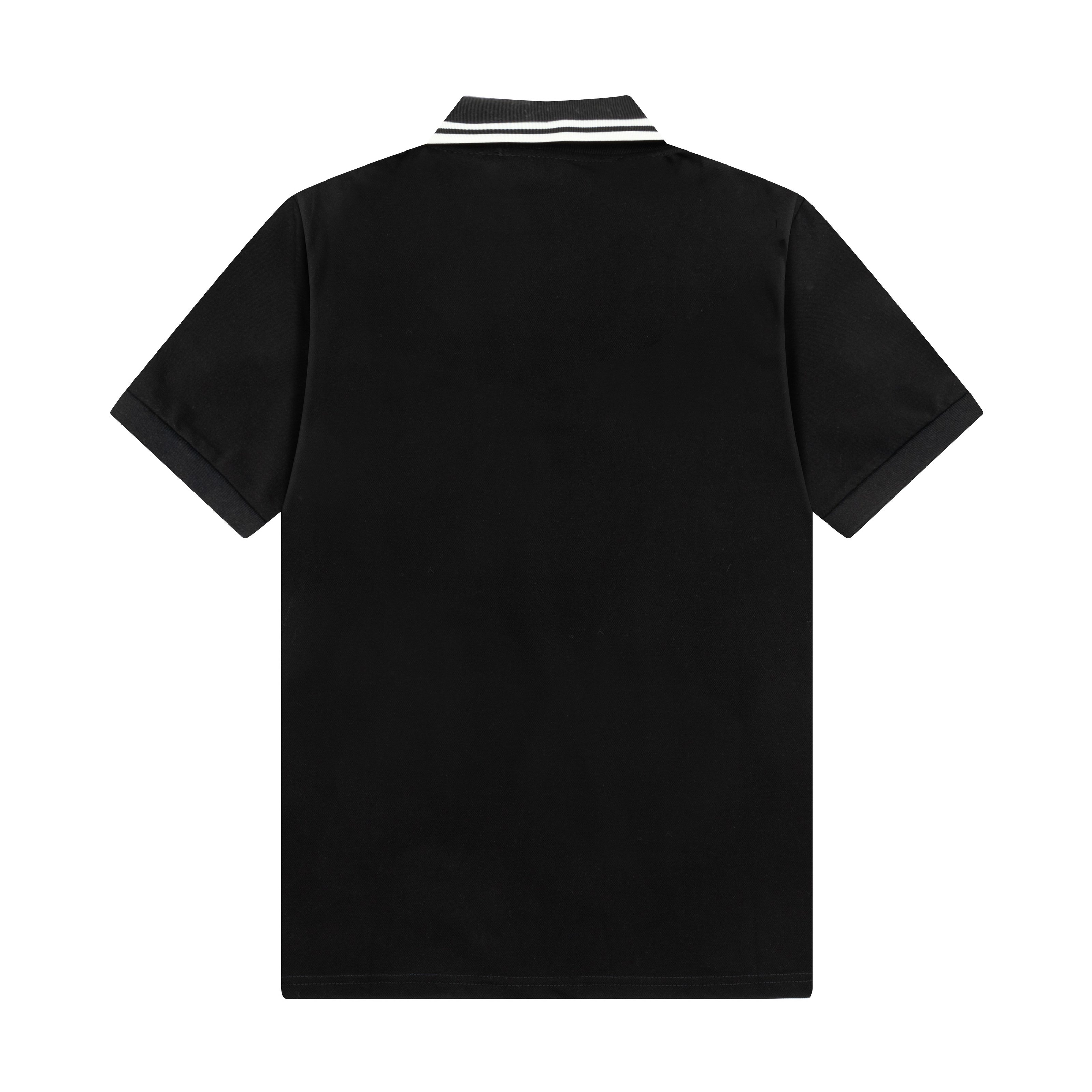 High-quality Valentino POLO shirts with Gorretex logo buttons in white and black. Sizes M-3XL. - 图片 2
