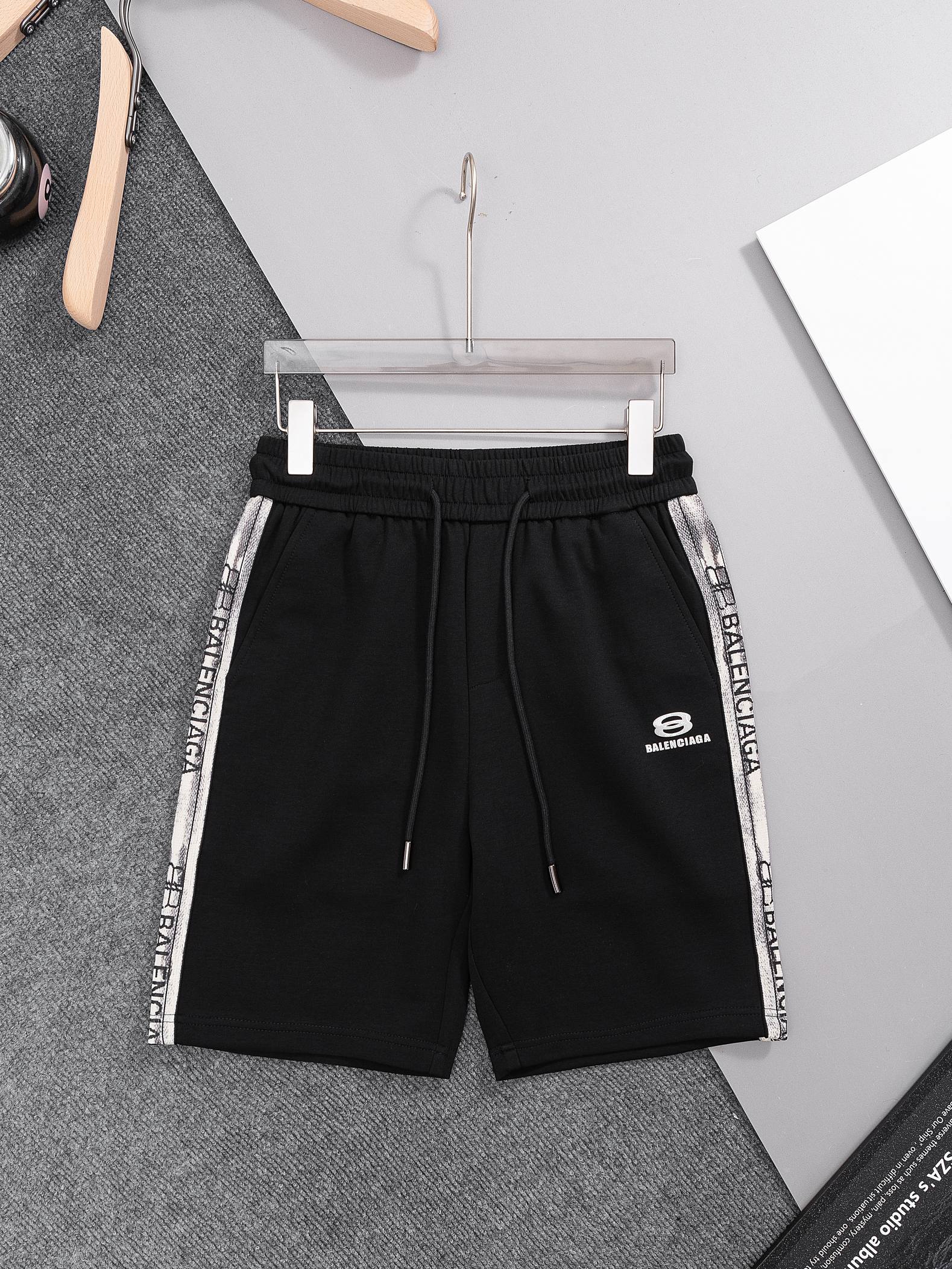 P85 Pantalones cortos de verano Balenciaga 2026 nuevos. Tejido exclusivo de alta calidad. Etiqueta de tela clásica con …