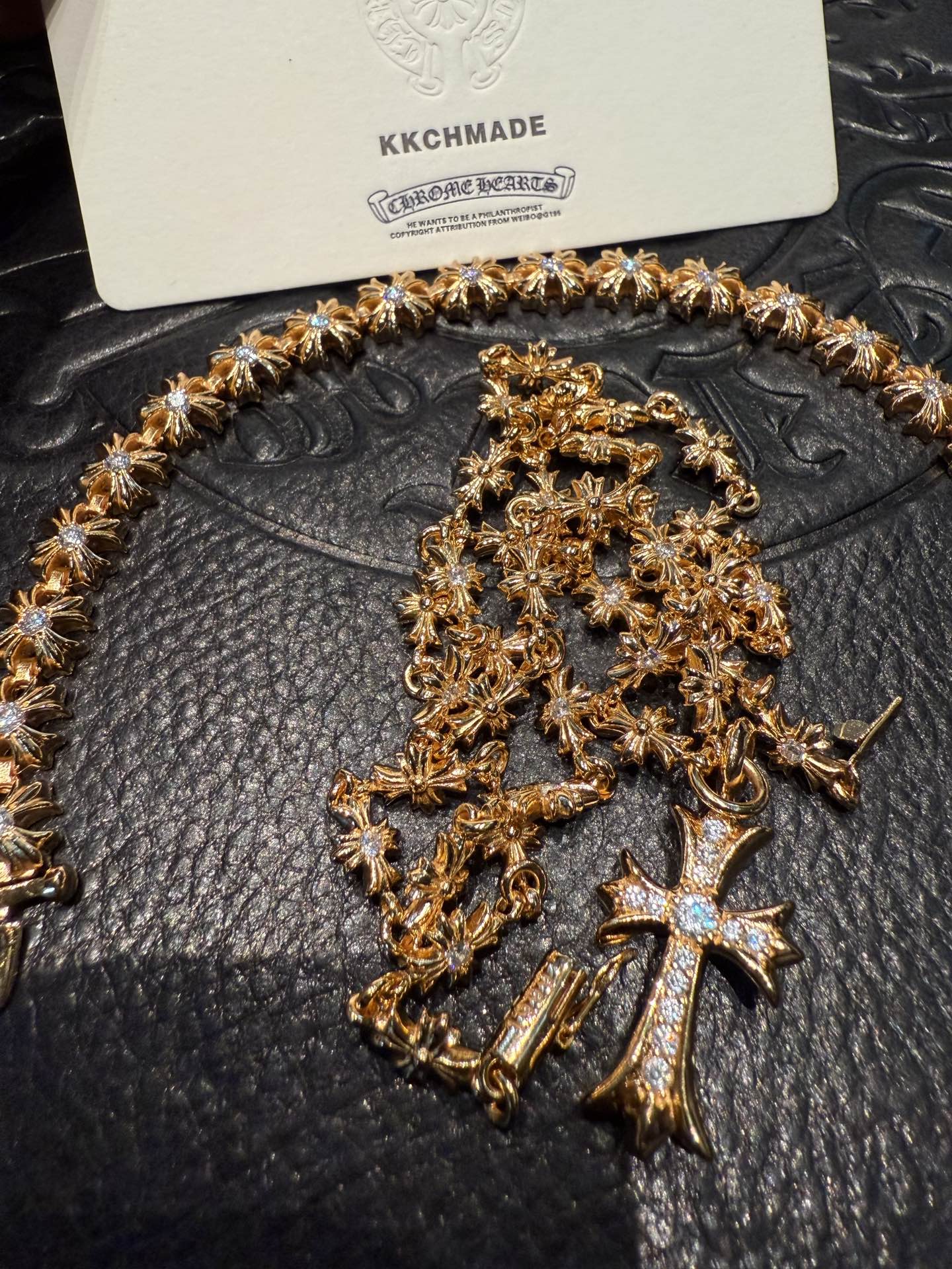 Custom order real shot, gold-plated diamond-set customization, necklace pendant, bracelet bangle