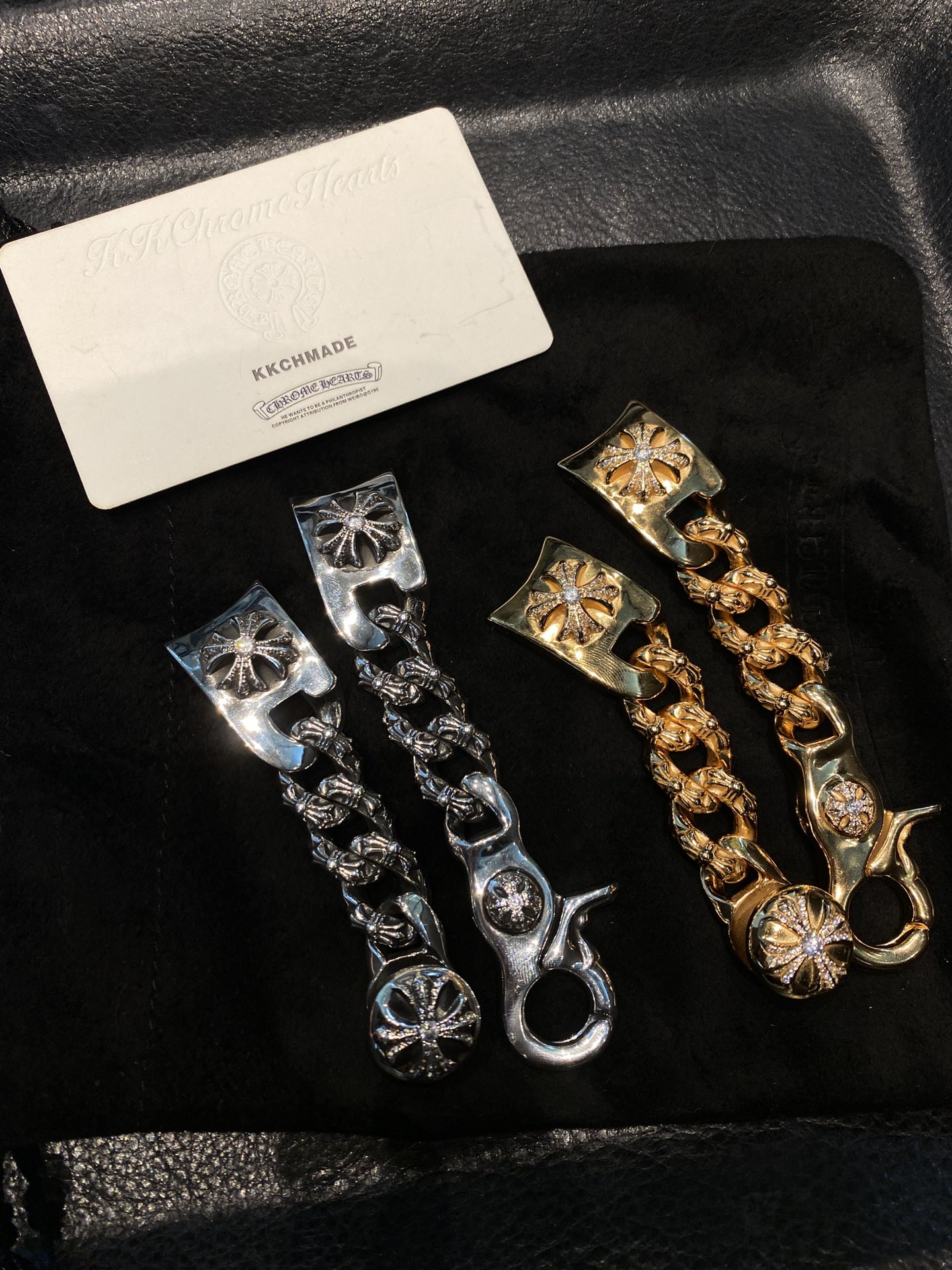 Watch modification, Gold-plated diamond-set custom, 925 silver diamond custom