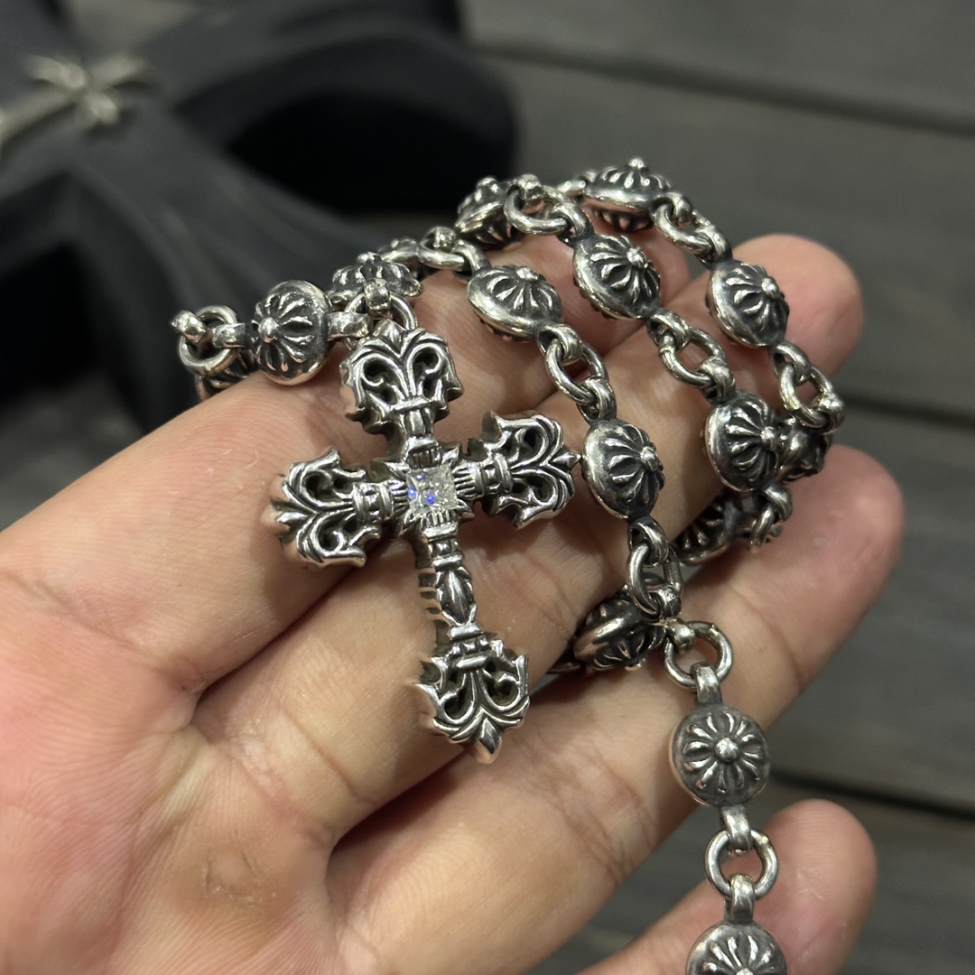Necklace Pendant, 925 Silver Diamond Custom