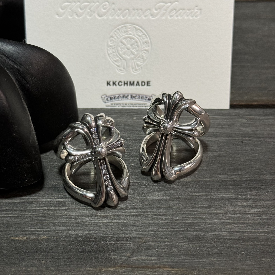 Rings, 925 silver with diamond customization