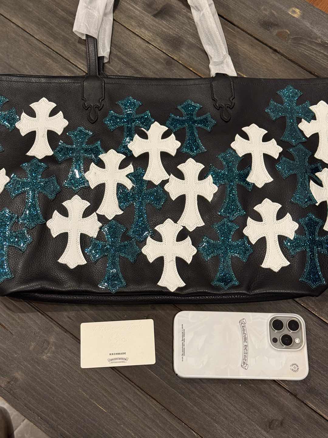 Tote bag, custom order collection showcase