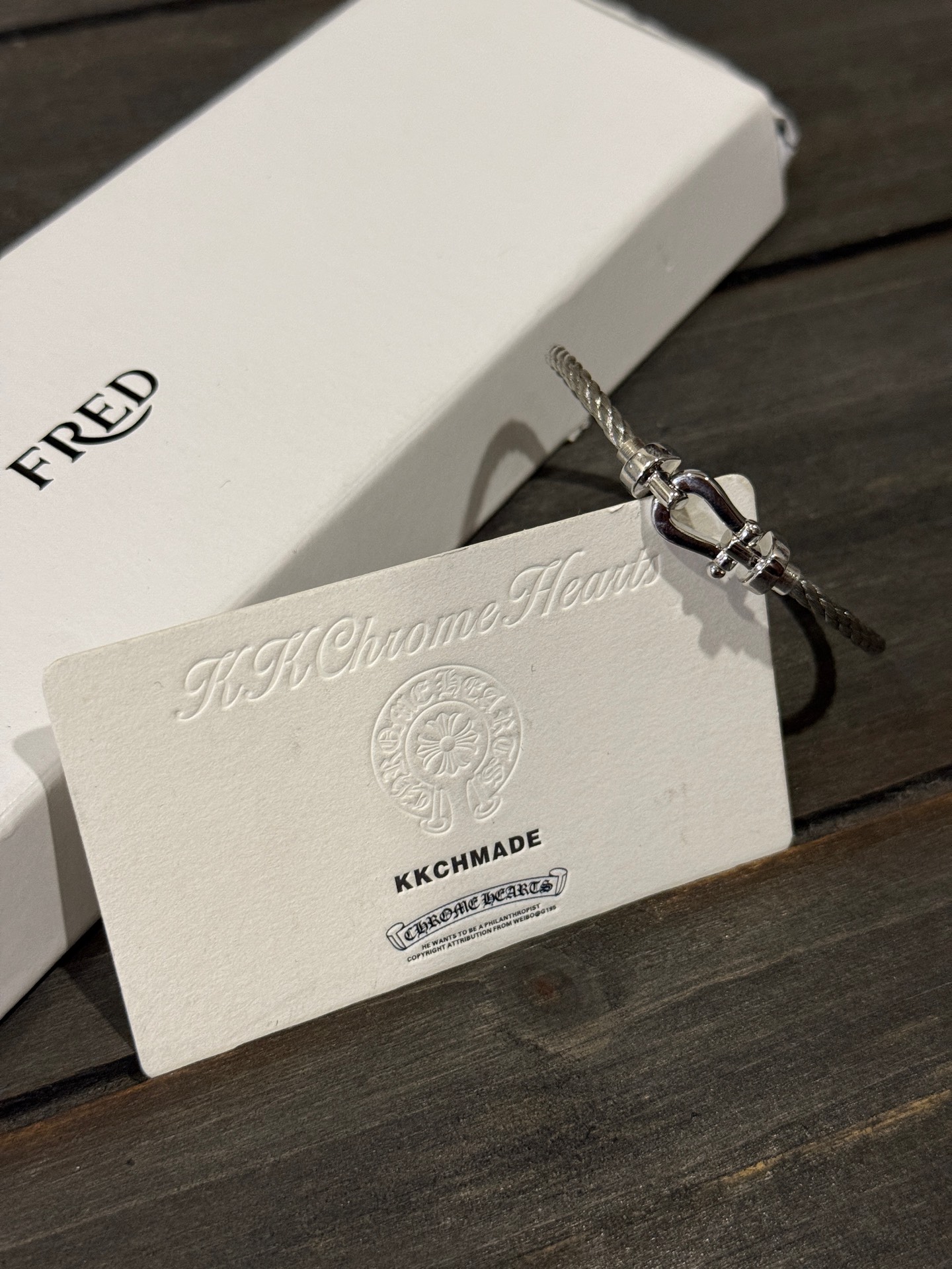 Fred rope bracelet