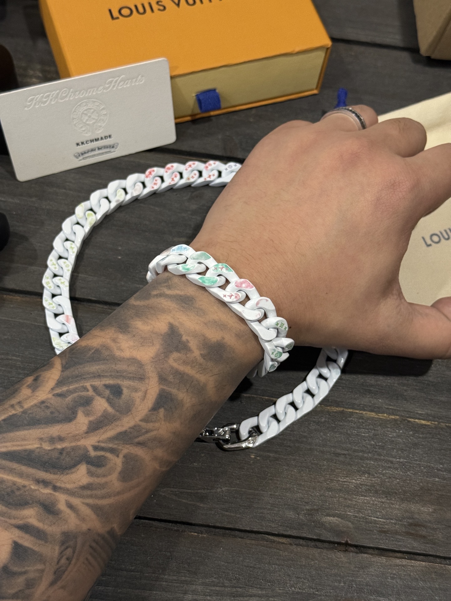 LV Necklace, LV Bracelet