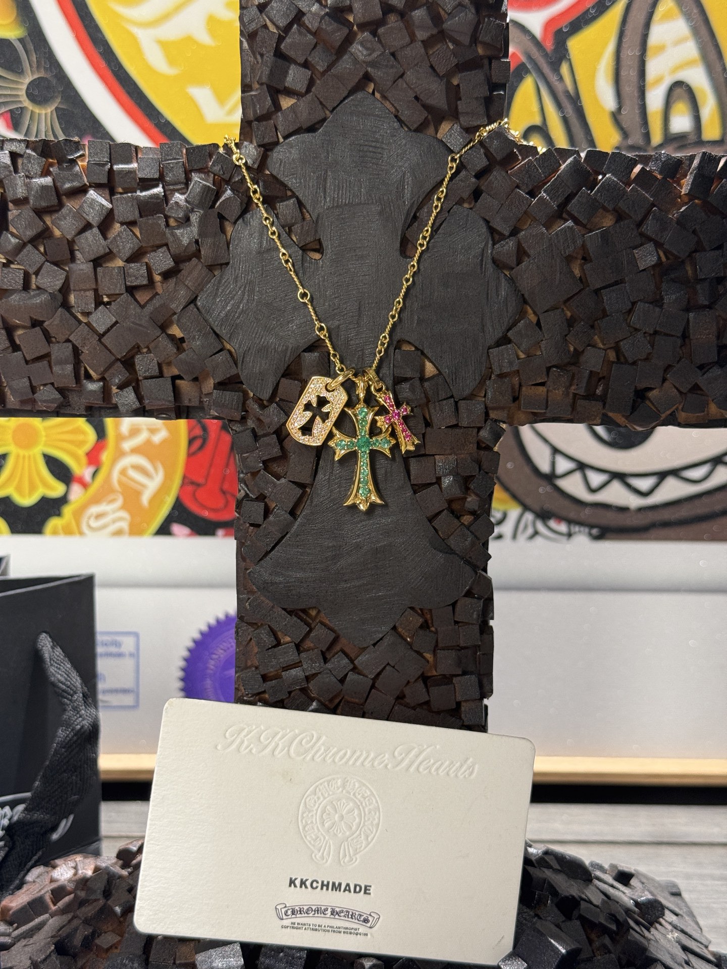 Custom 22k Solid Gold, Necklace Pendant