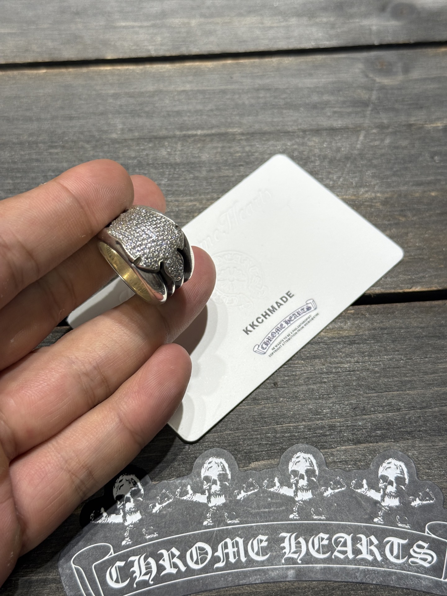 Rings, 925 silver with diamond customization