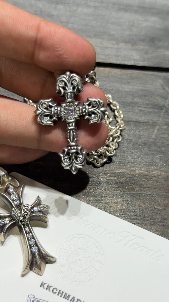 Necklace Pendant, 925 Silver Diamond Custom