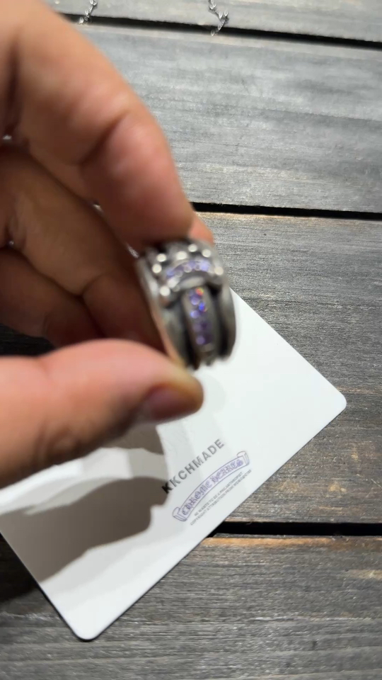 Rings, 925 silver with diamond customization
