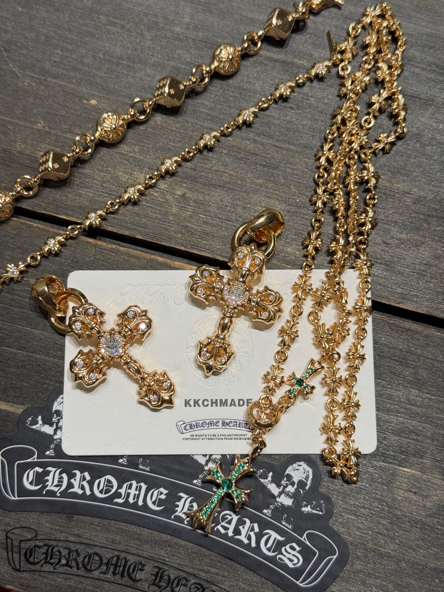 Ring, Gold-plated diamond-set custom, 22k real gold custom, Necklace Pendant, Bracelet Bangle