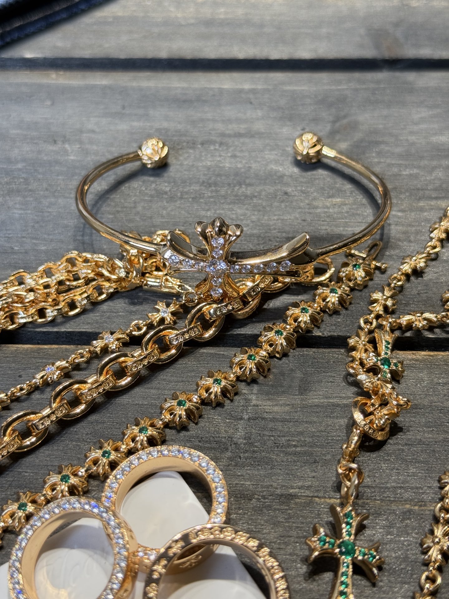 Custom real photo, ring, gold-plated diamond-set customization, 22k real gold customization, necklace pendant, bracelet bangle