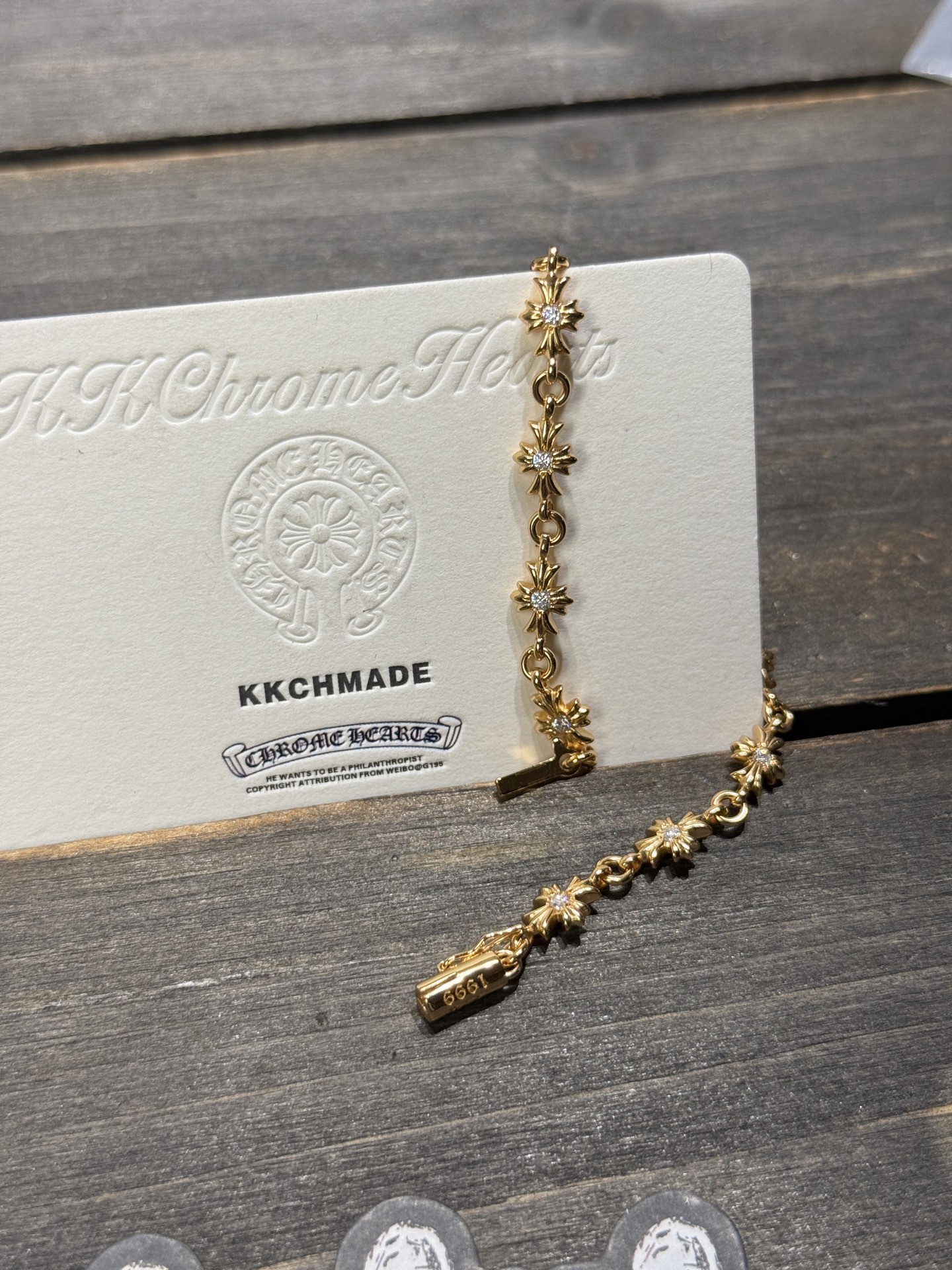 Custom Gold-Plated Diamond Setting, Bracelet Bangle