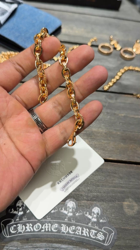 Custom Gold-Plated Diamond Setting, Bracelet Bangle