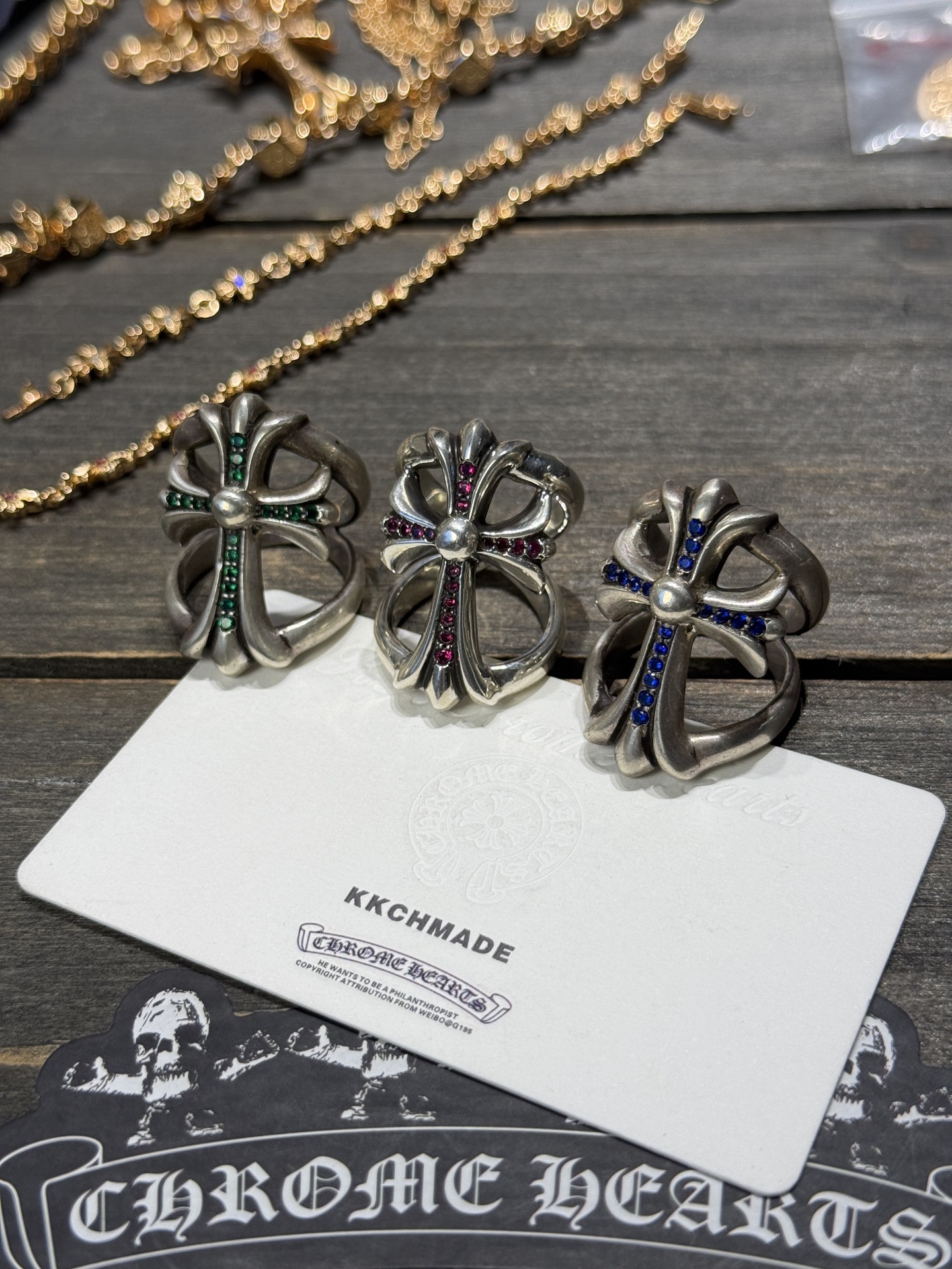 Rings, 925 silver with diamond customization