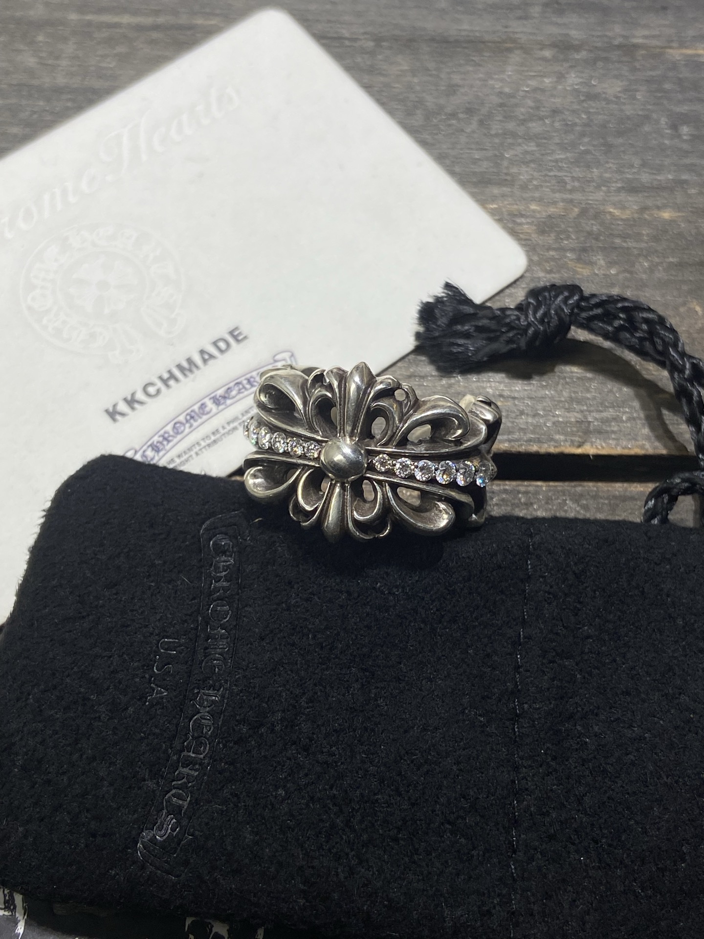 Rings, 925 silver with diamond customization