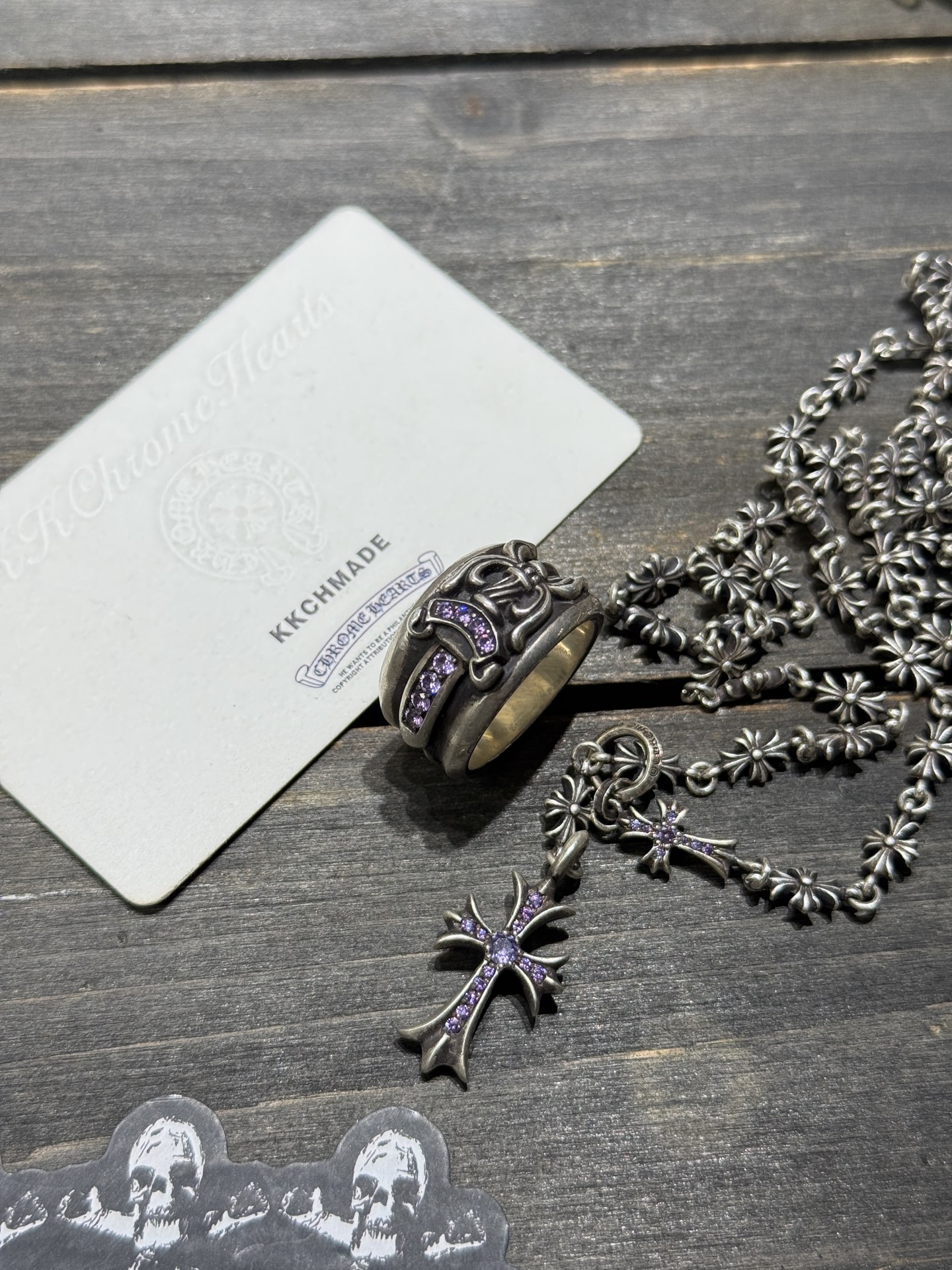 Necklace Pendant, 925 Silver Diamond Custom