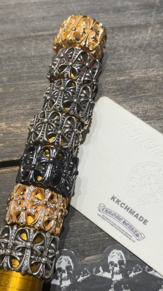 Ring, gold-plated diamond custom, 925 silver diamond custom