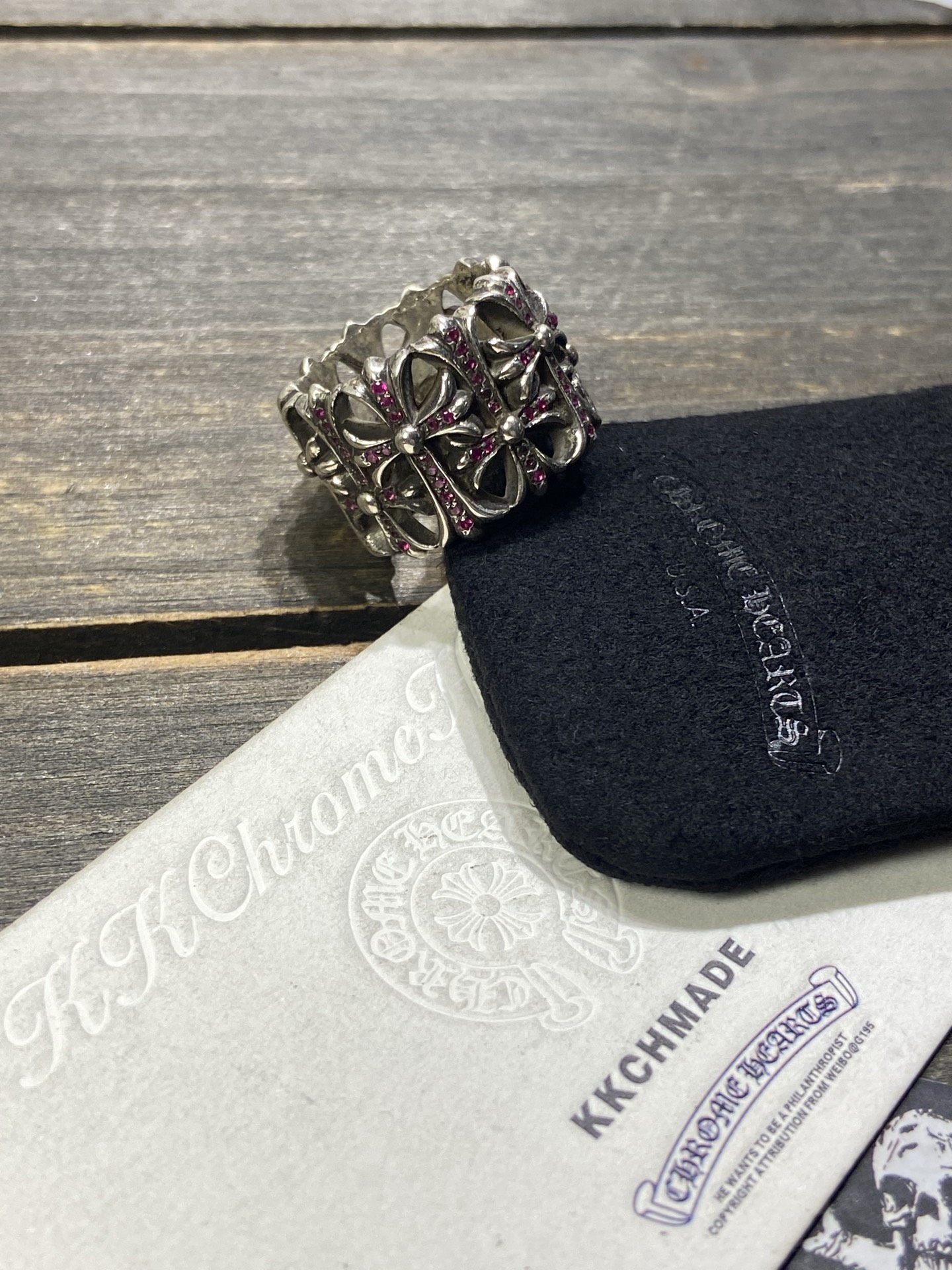 Rings, 925 silver with diamond customization