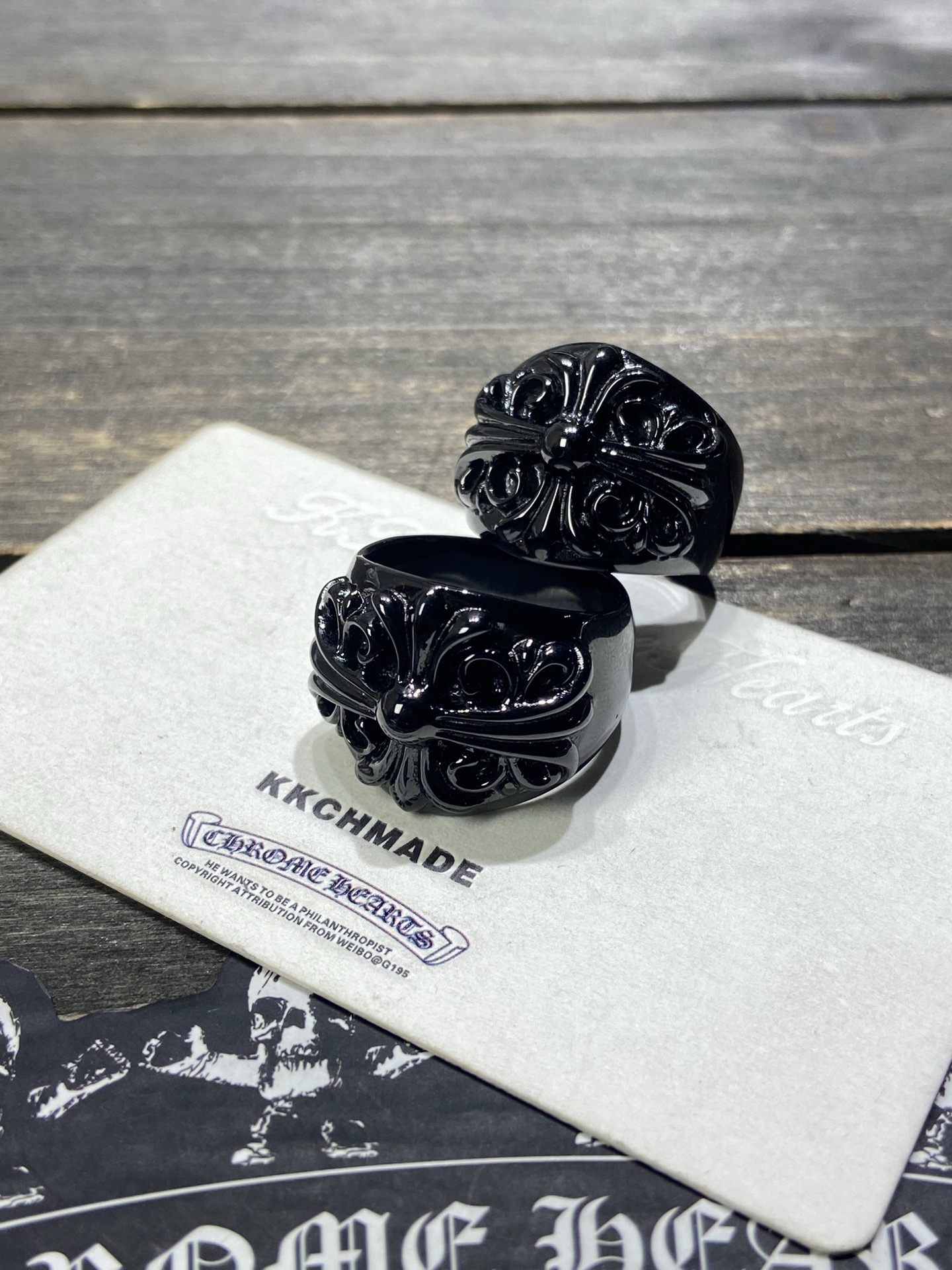Ring, Custom Gold-Plated Diamond Setting