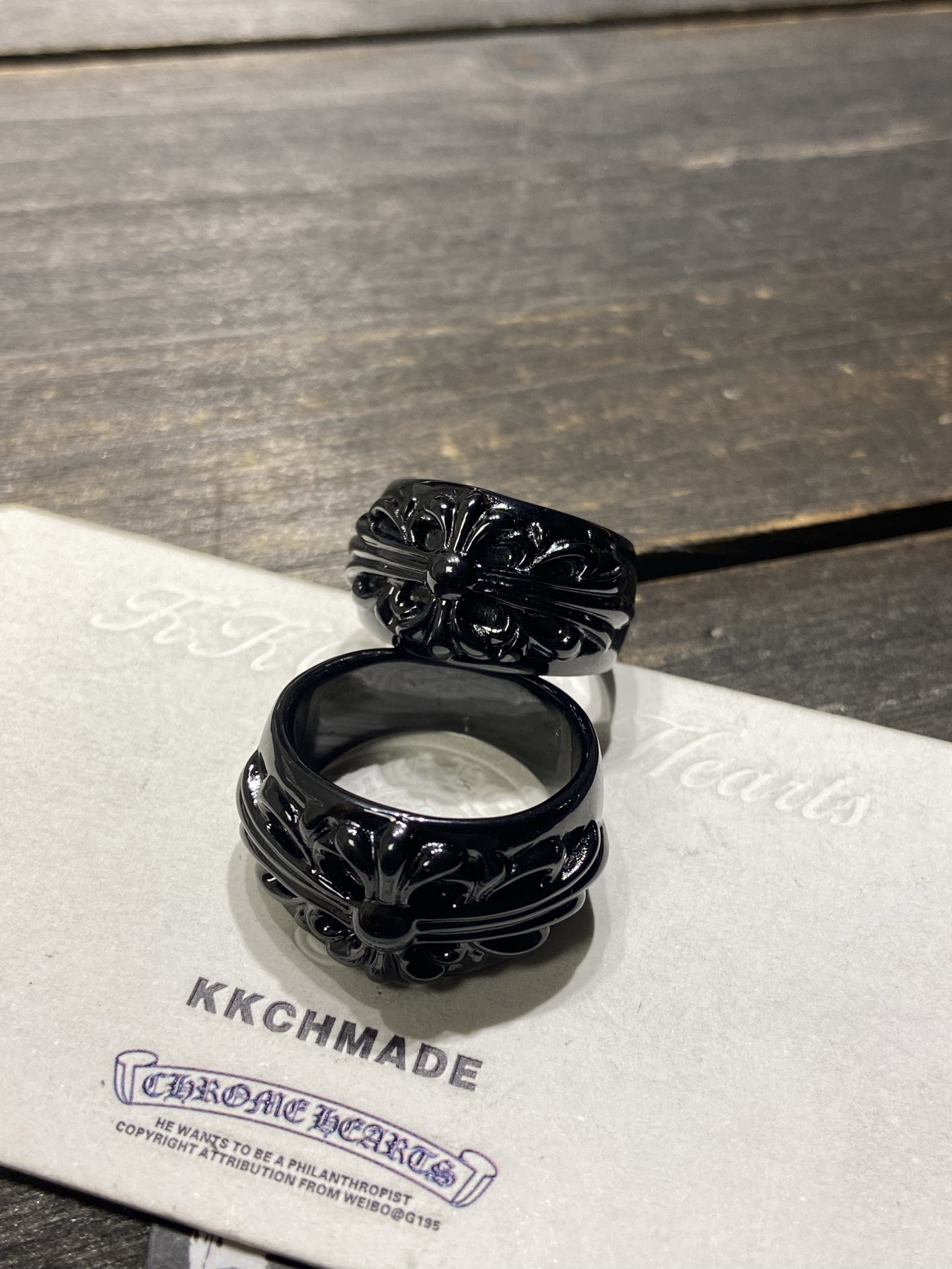 Ring, Custom Gold-Plated Diamond Setting
