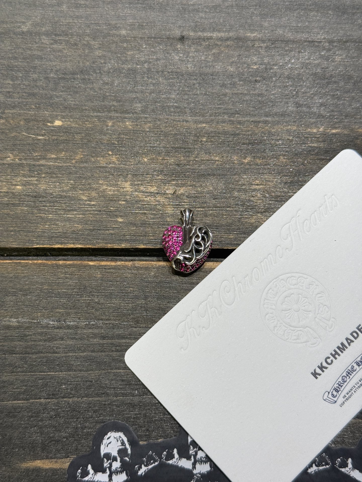 Necklace Pendant, 925 Silver Diamond Custom