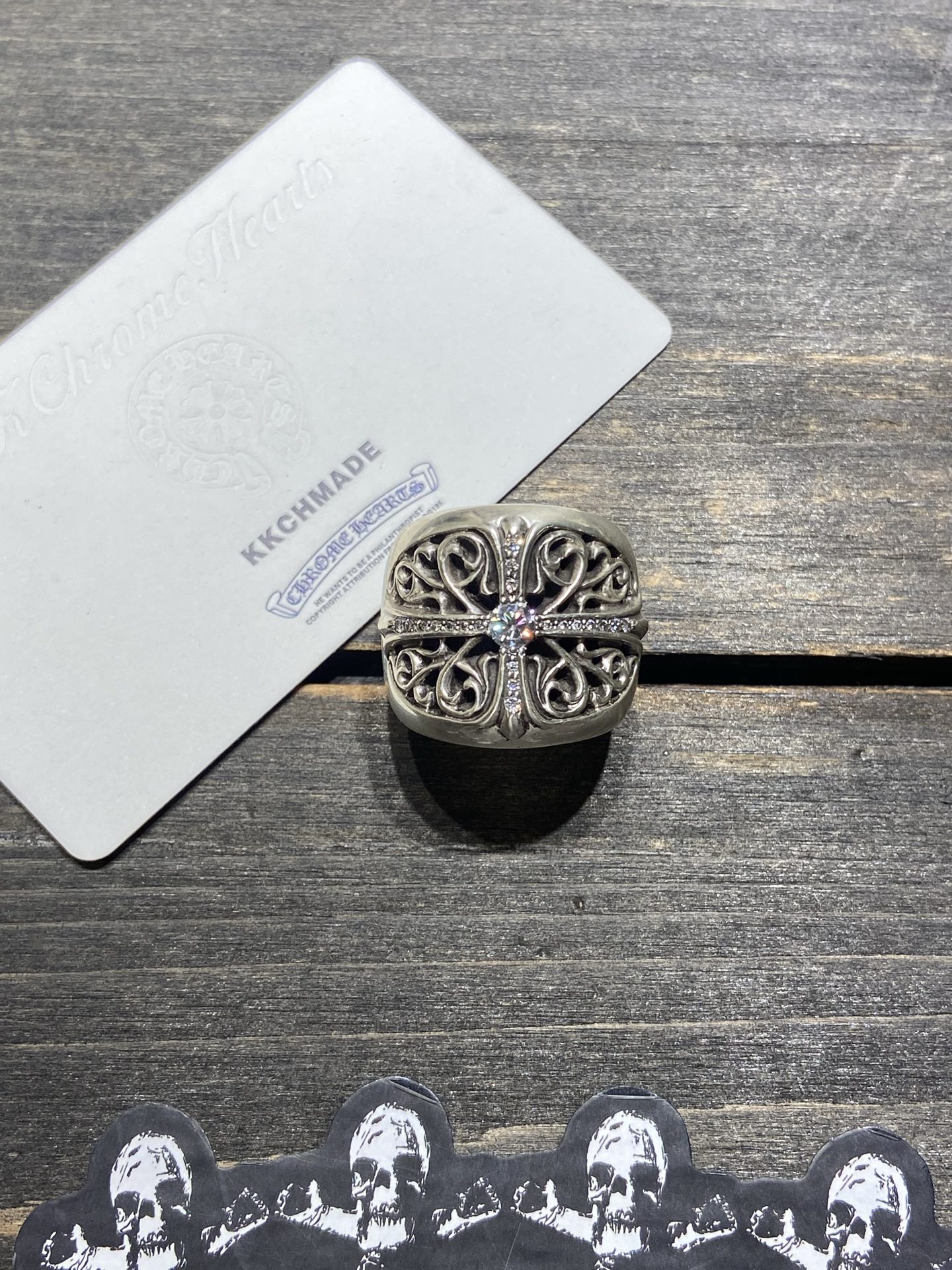 Rings, 925 silver with diamond customization