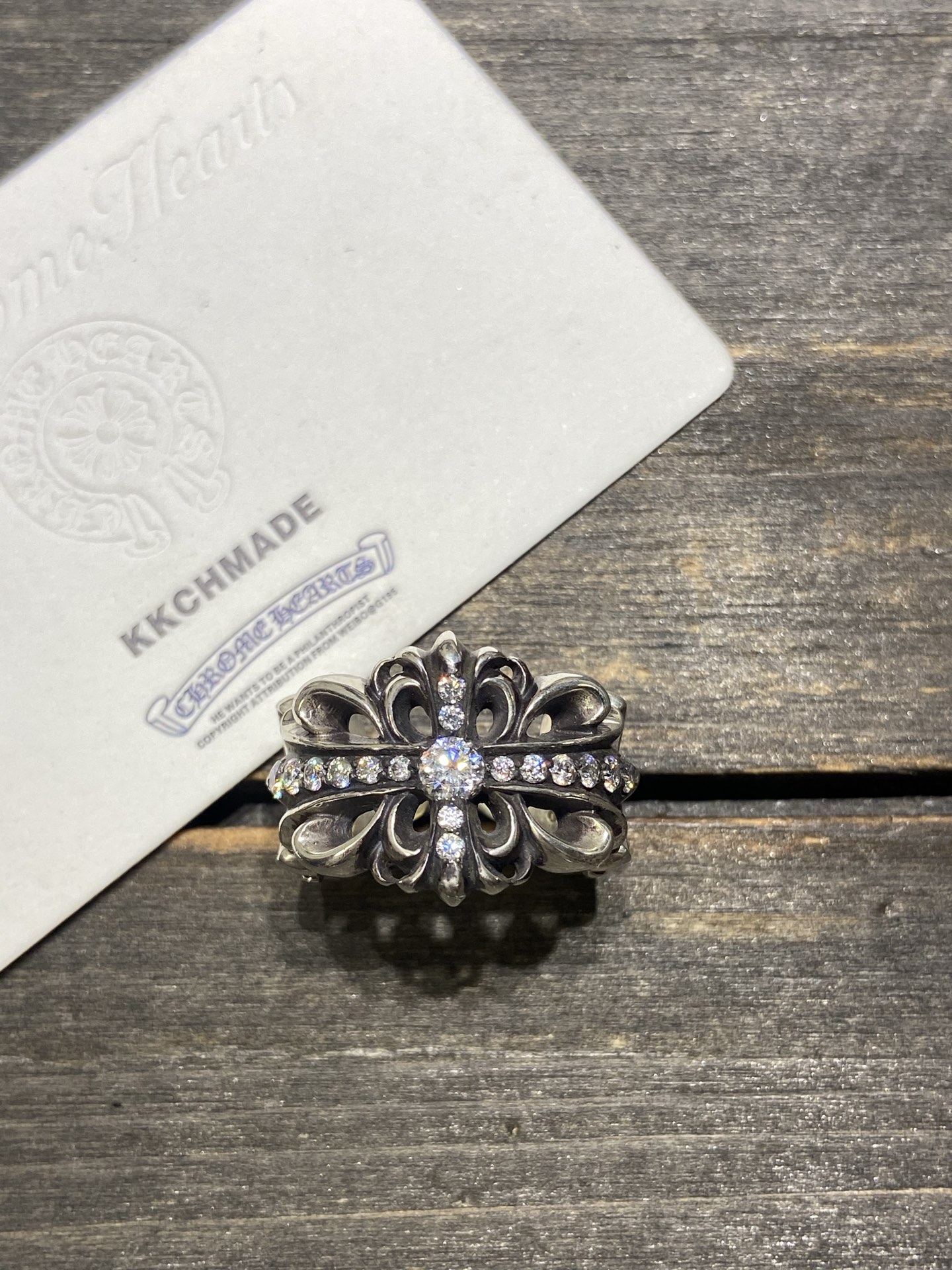 Rings, 925 silver with diamond customization
