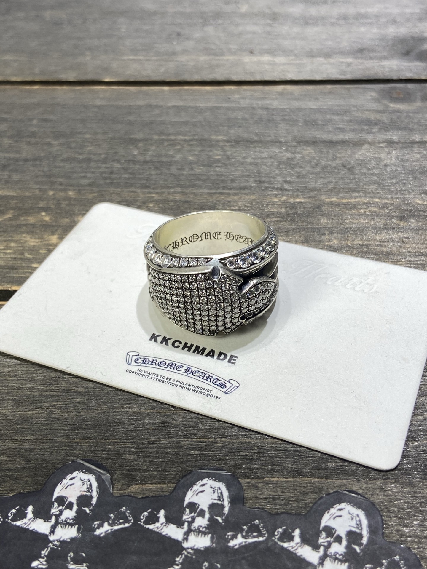 Rings, 925 silver with diamond customization