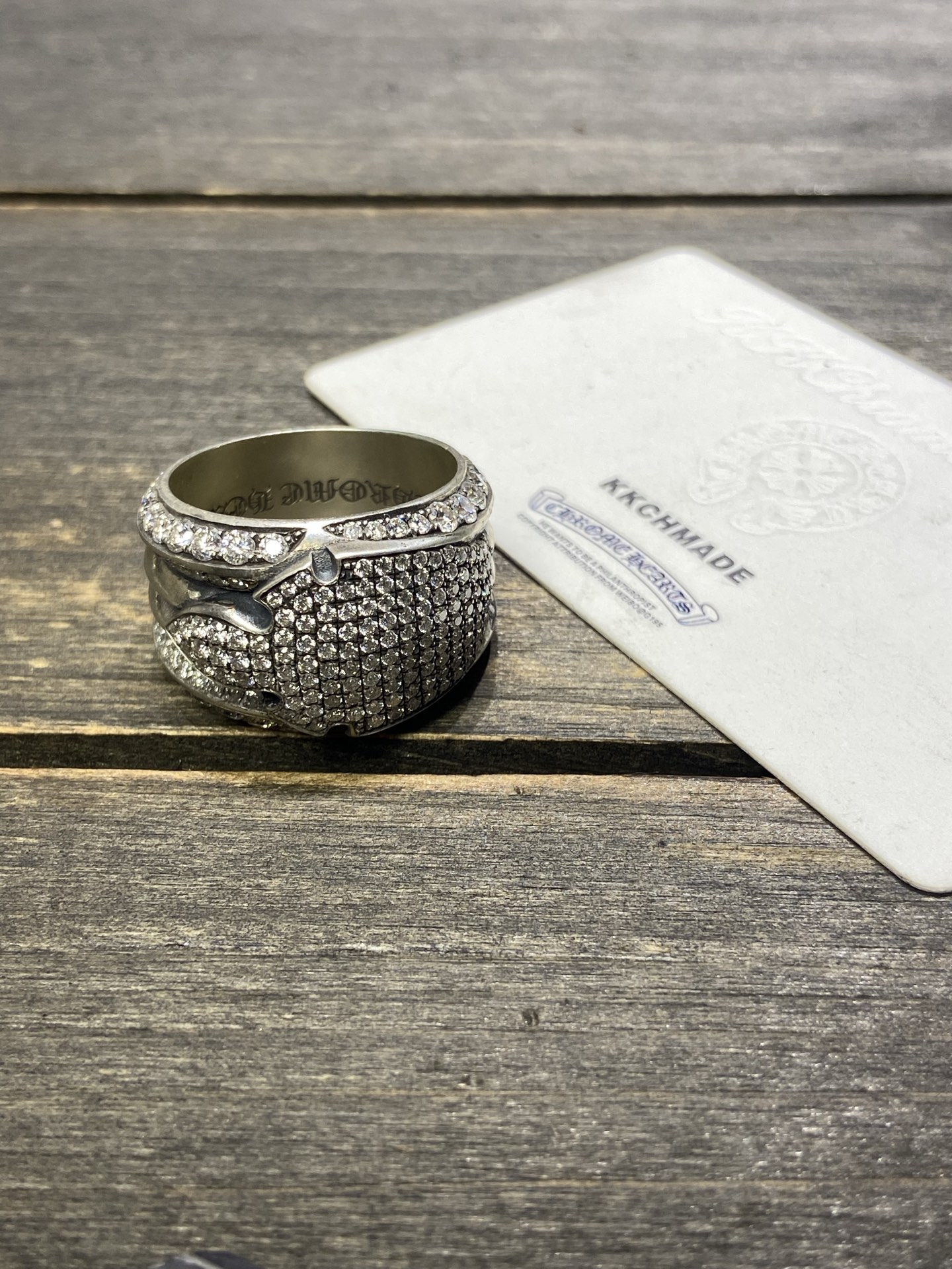 Rings, 925 silver with diamond customization