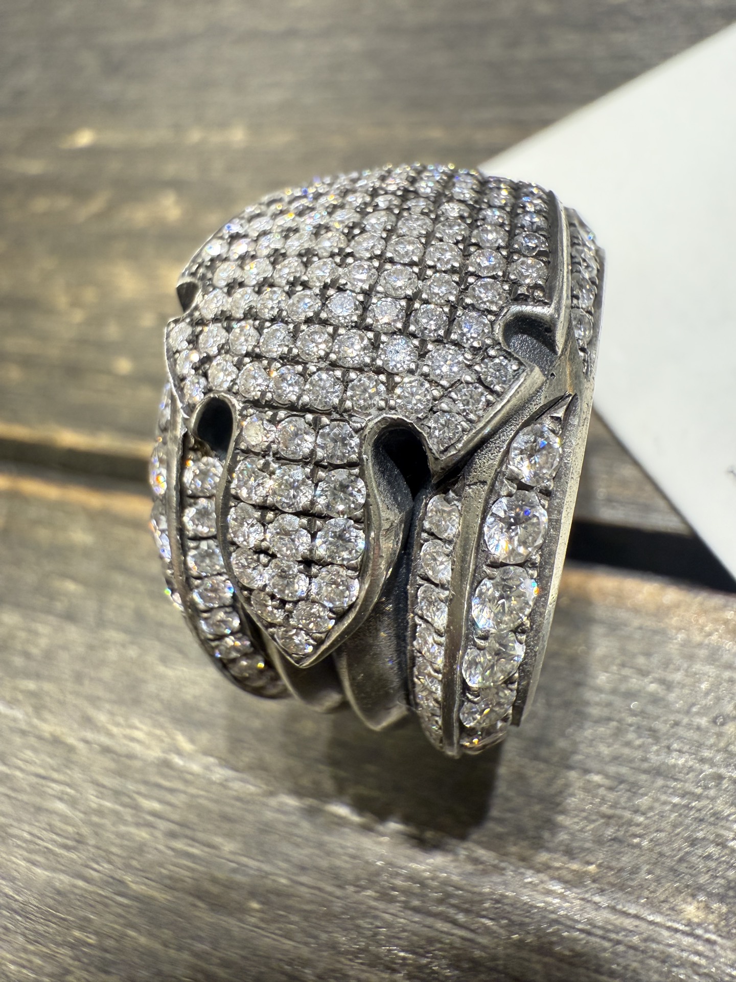 Rings, 925 silver with diamond customization