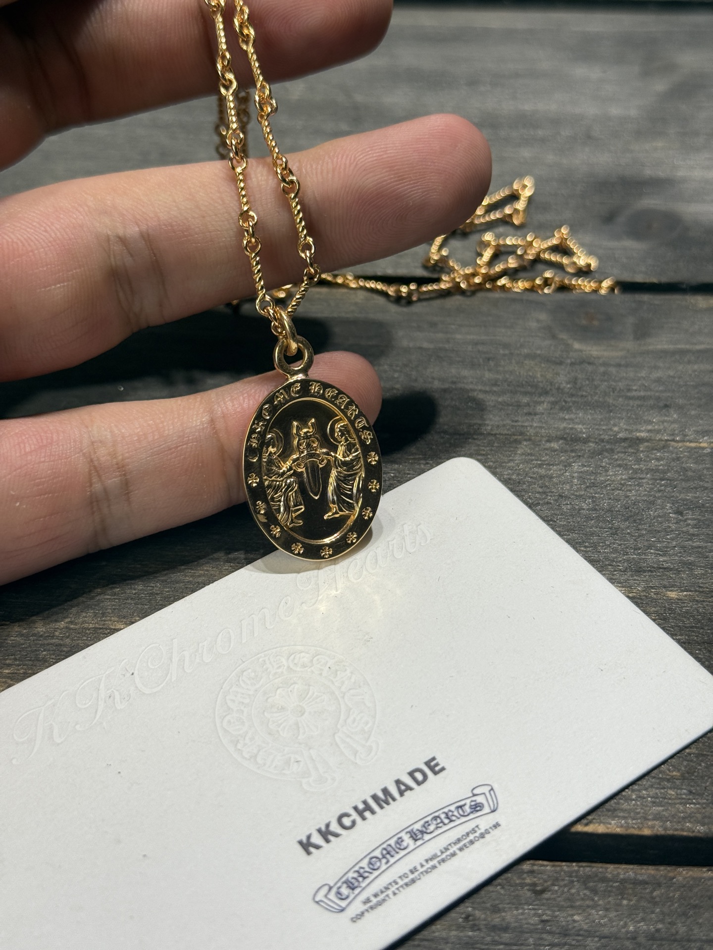 Custom 22k Solid Gold, Necklace Pendant