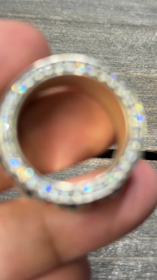 Rings, 925 silver with diamond customization