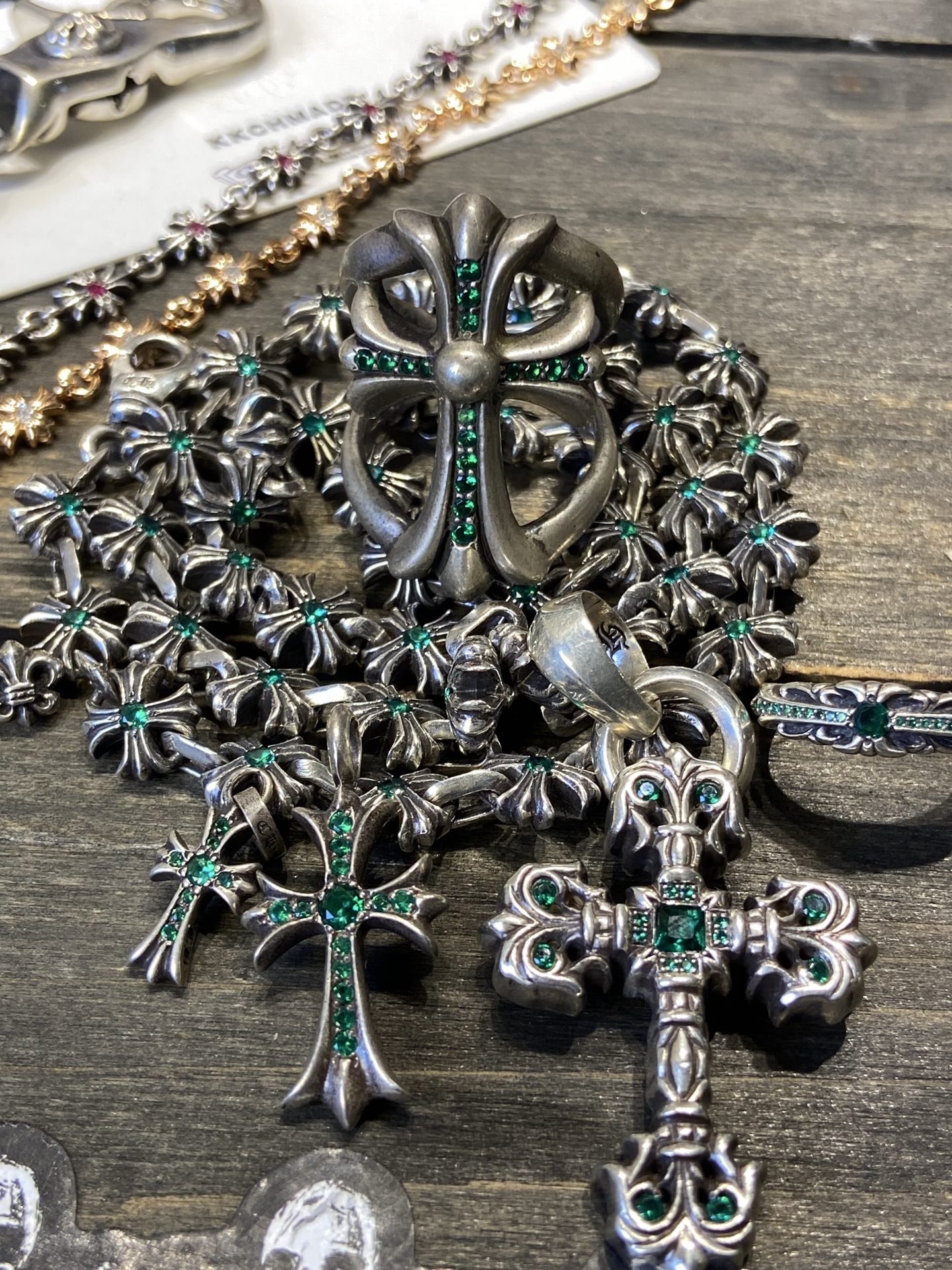 Custom Order Real Shot, 925 Silver Diamond Custom