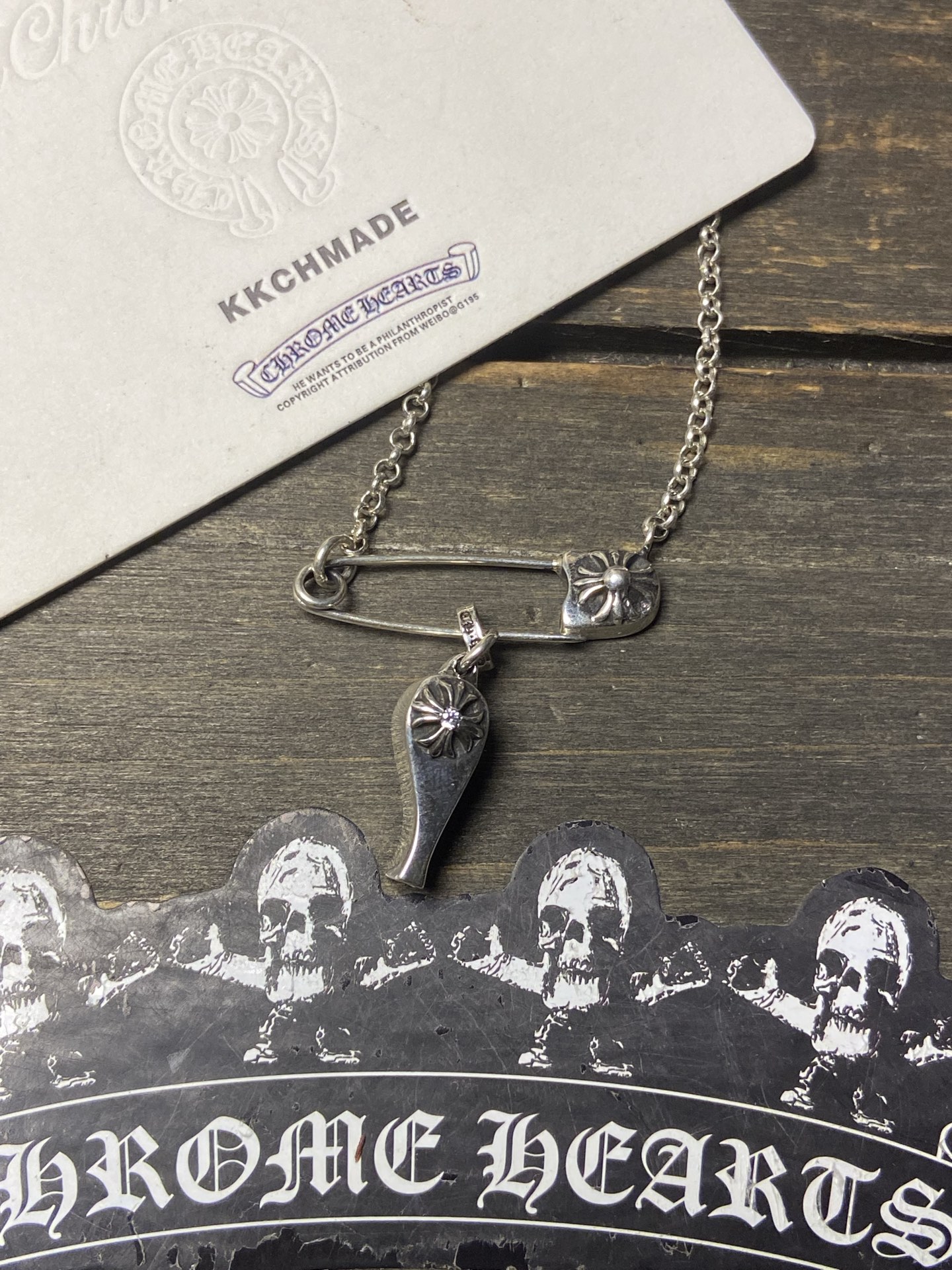 Necklace Pendant, 925 Silver Diamond Custom