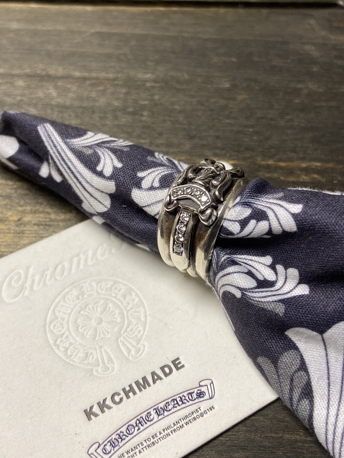 Rings, 925 silver with diamond customization