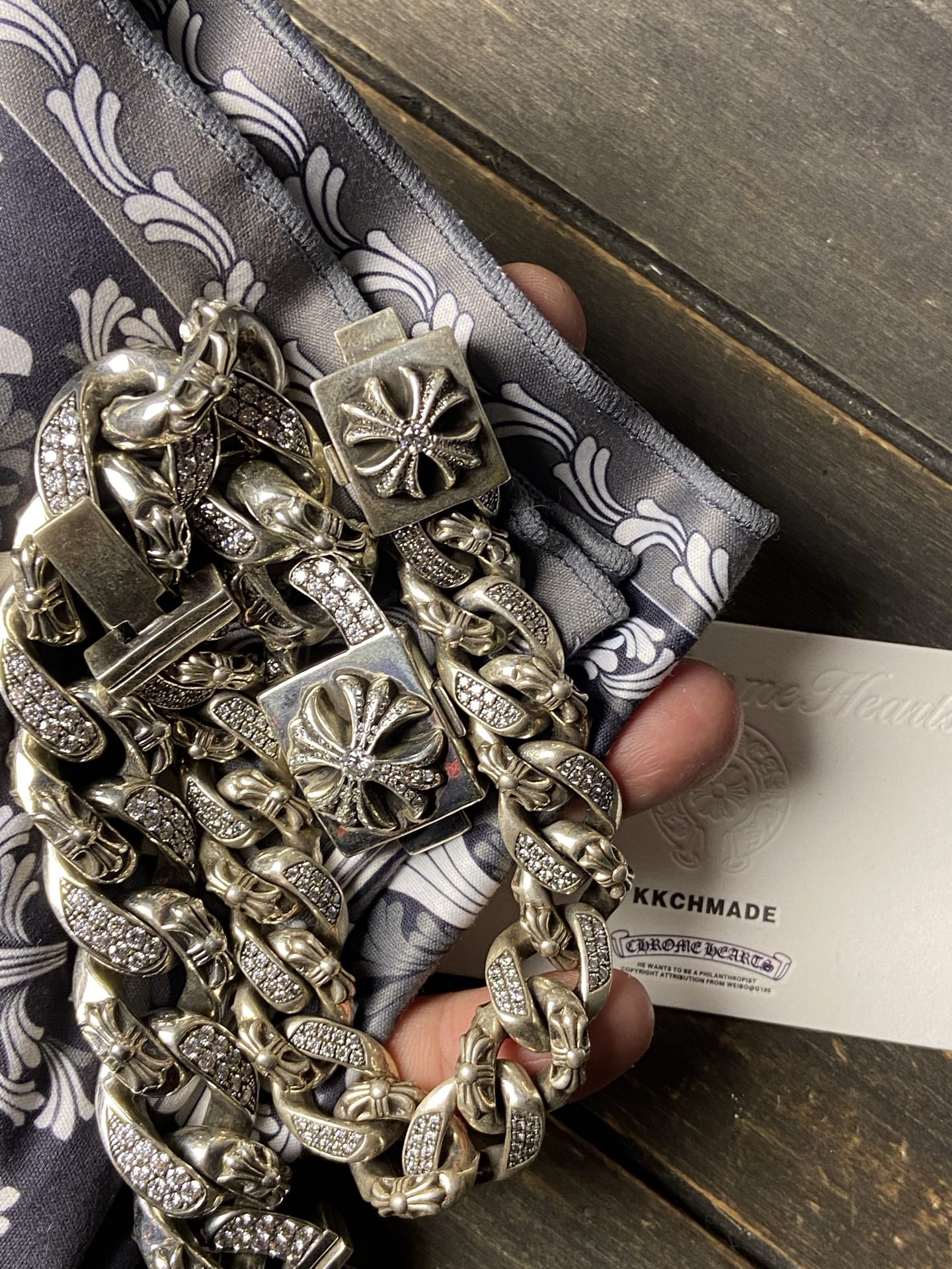 Bracelets and bangles, 925 silver with diamond customization