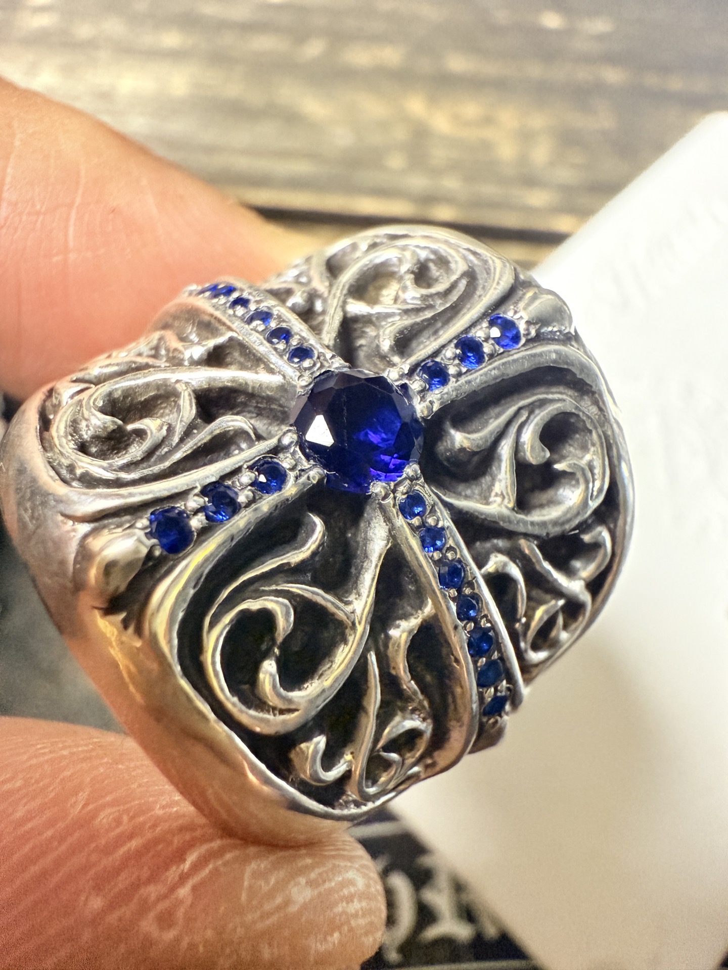 Rings, 925 silver with diamond customization